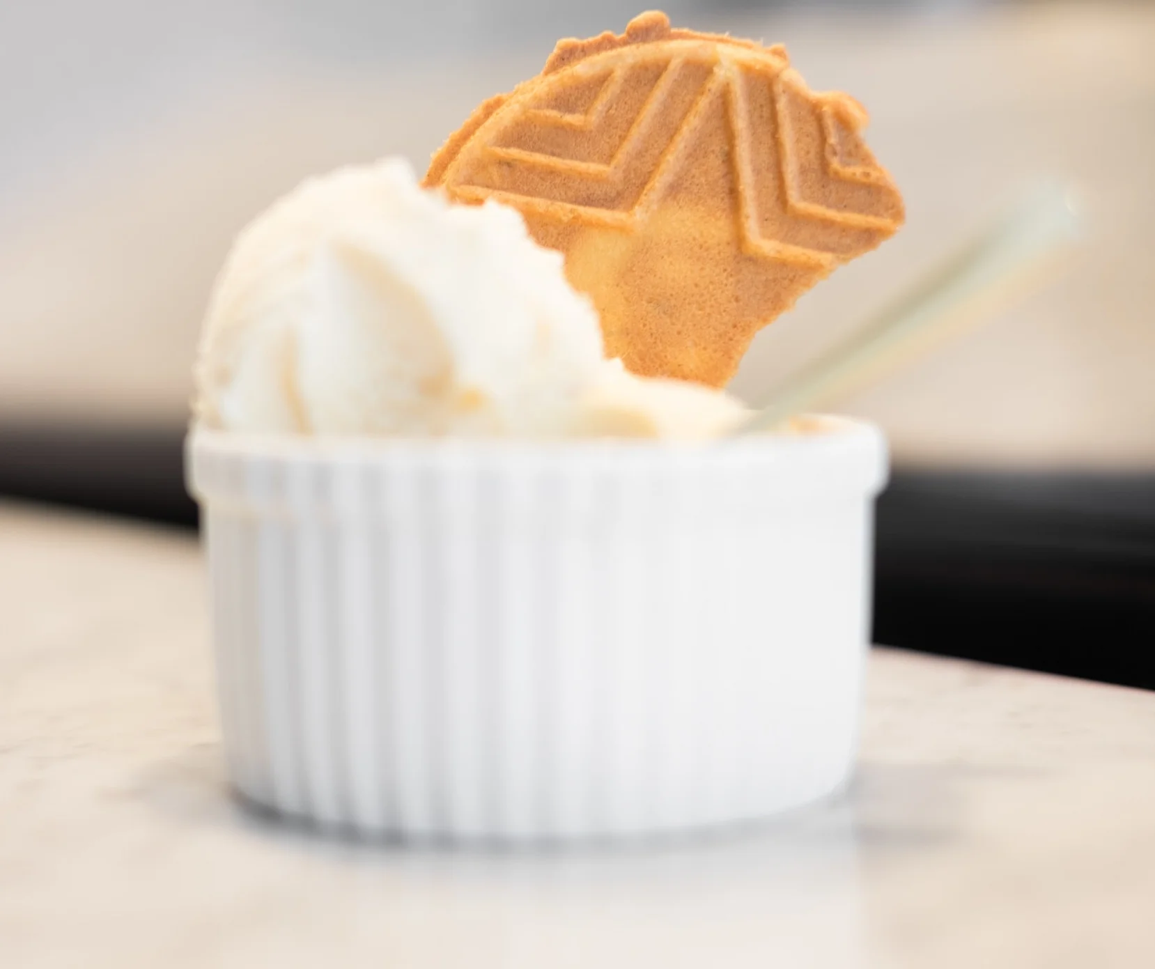 Pizzelles and Gelato at Gelateria Gemelli