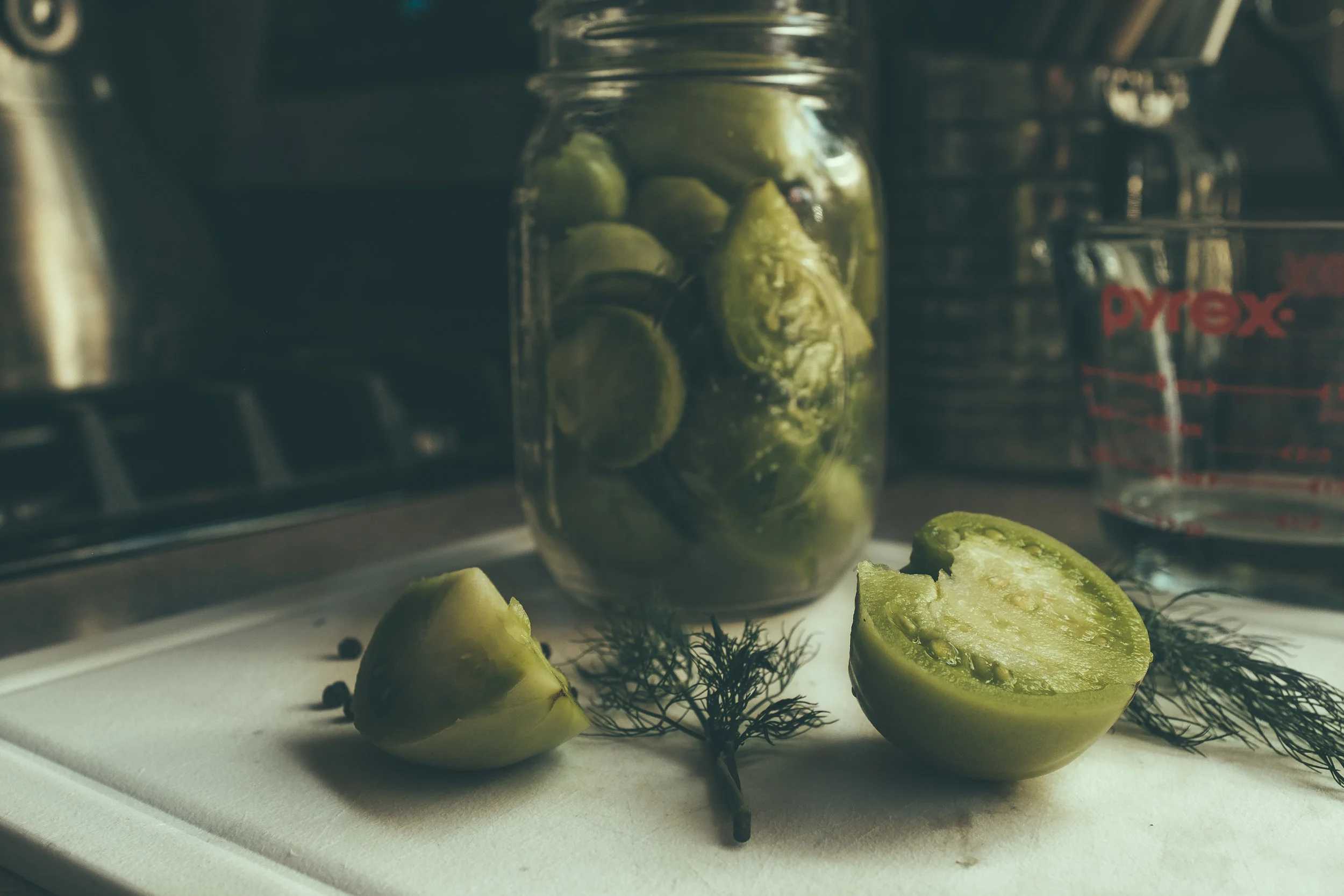 Recipe: Pickled Green Tomatoes