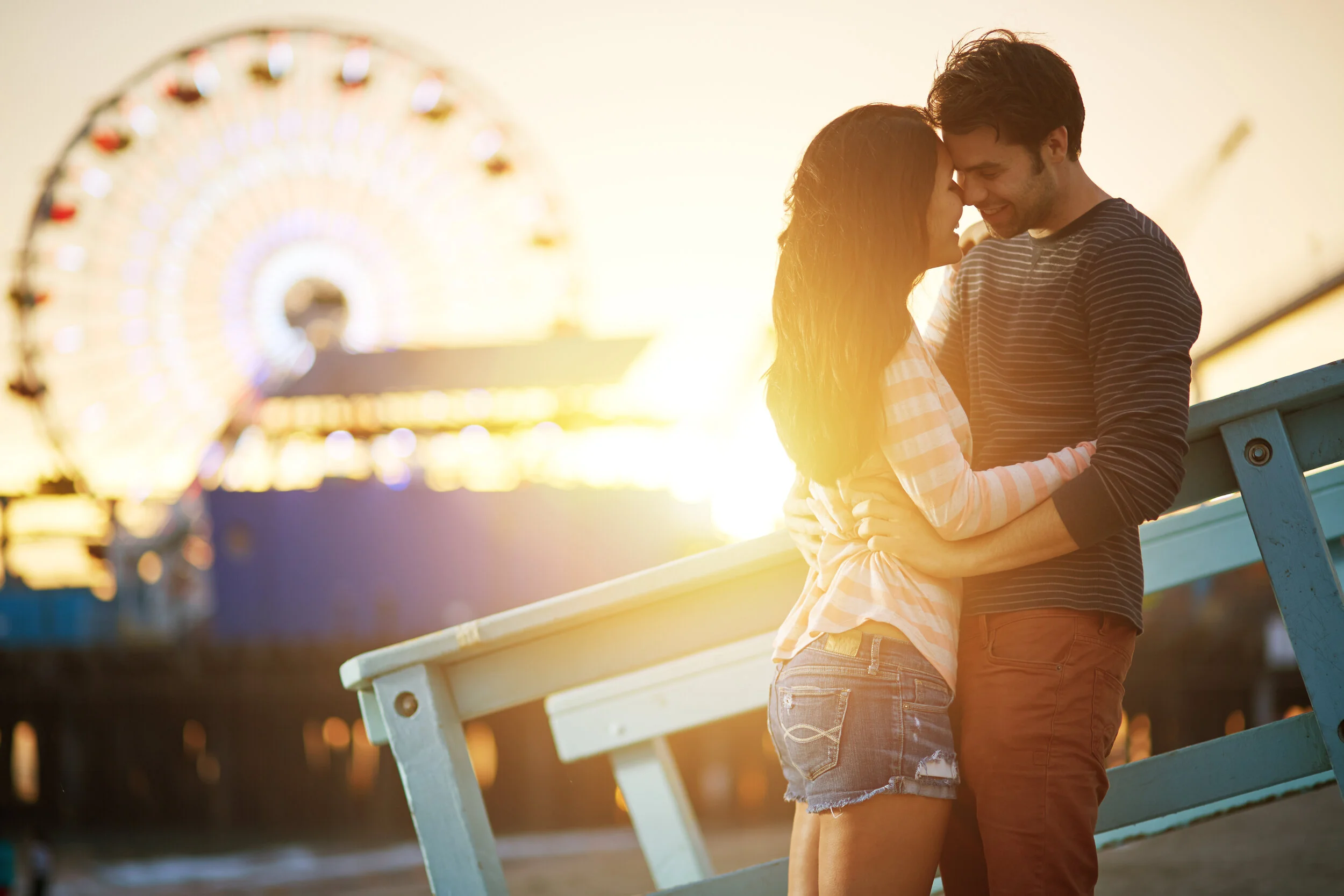 Happy couple at Santa Monica Pier.jpg