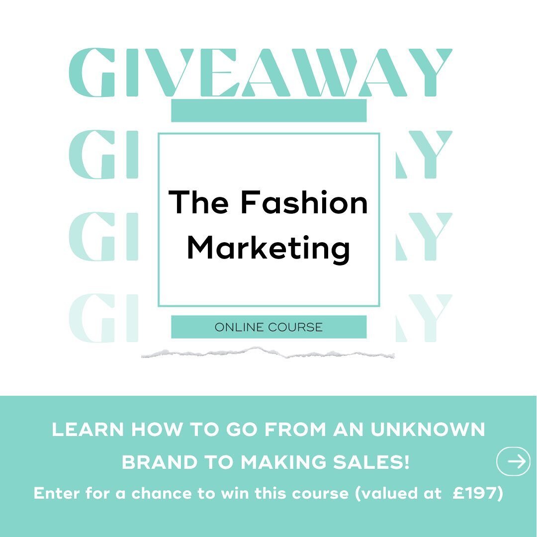 Over the course of 5 years, I have developed a lot of resources to help brands go from zero to launch, market their products, deal with manufacturers, get noticed and more!⁠⁠
⁠⁠
The Fashion Marketing course in particular has been a hit as it helps gu