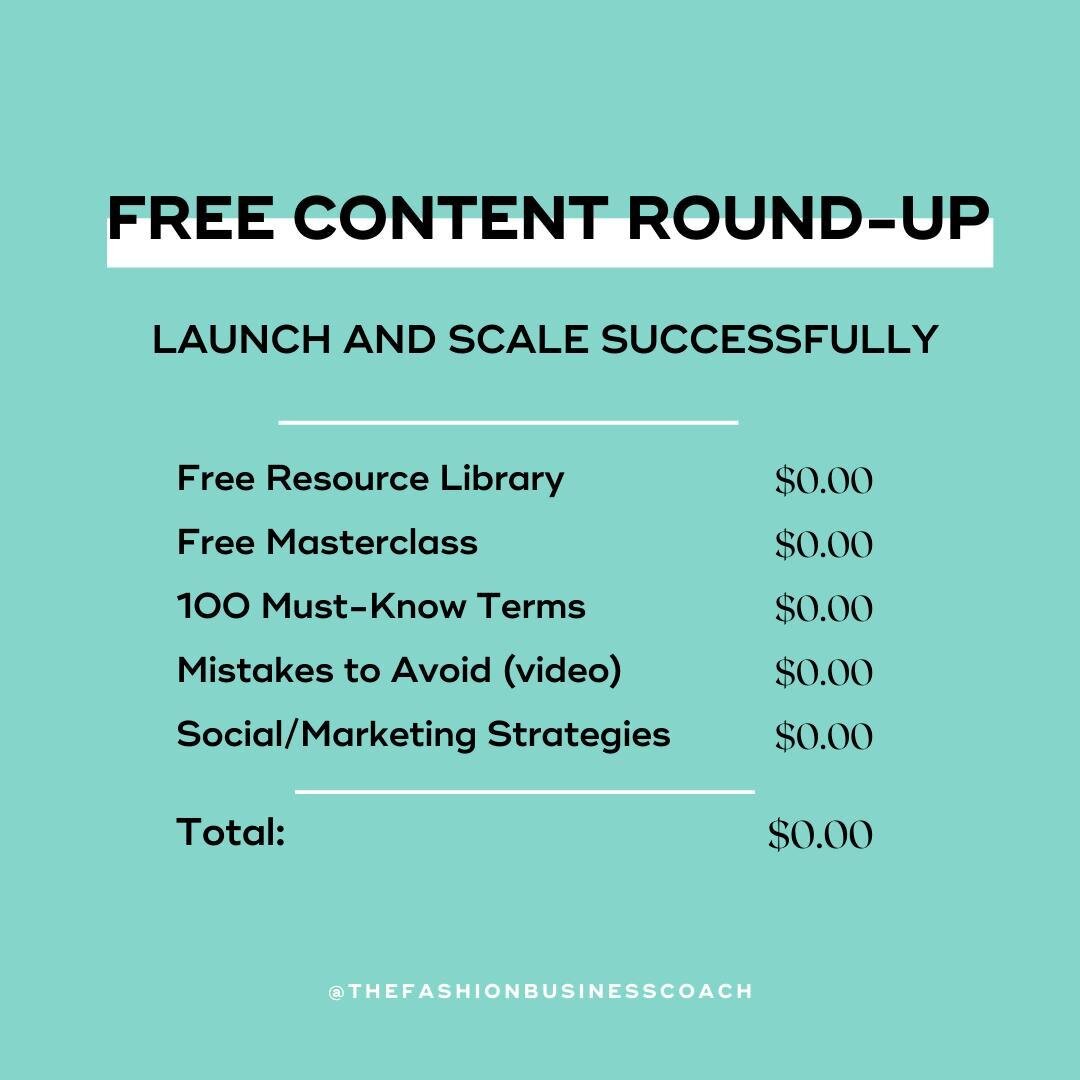 I was blown away last week by the amount of people who entered our 5 year giveaway! THANK YOU for your participation. ⁠
⁠
For those that didn't win, I didn't forget you! Here is a compilation of my TOP free resources rounded up for your convenience. 