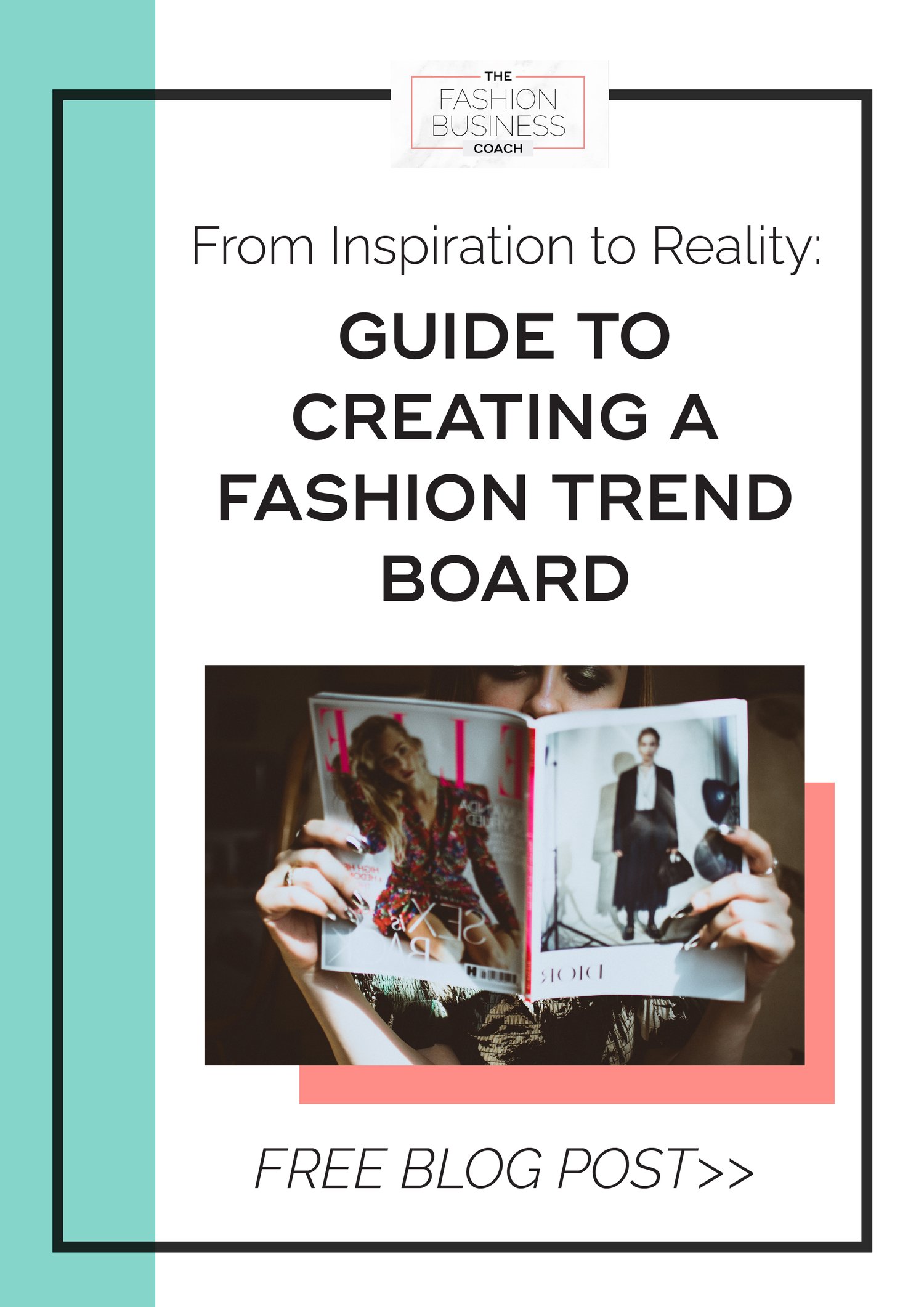 Trend mood board to design fashion and accessories collections