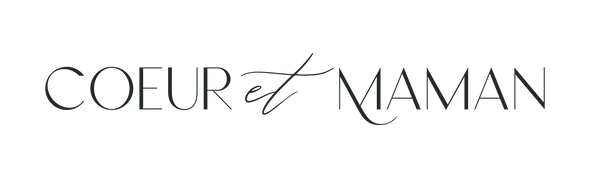 Text Reads: Coeur et Maman
