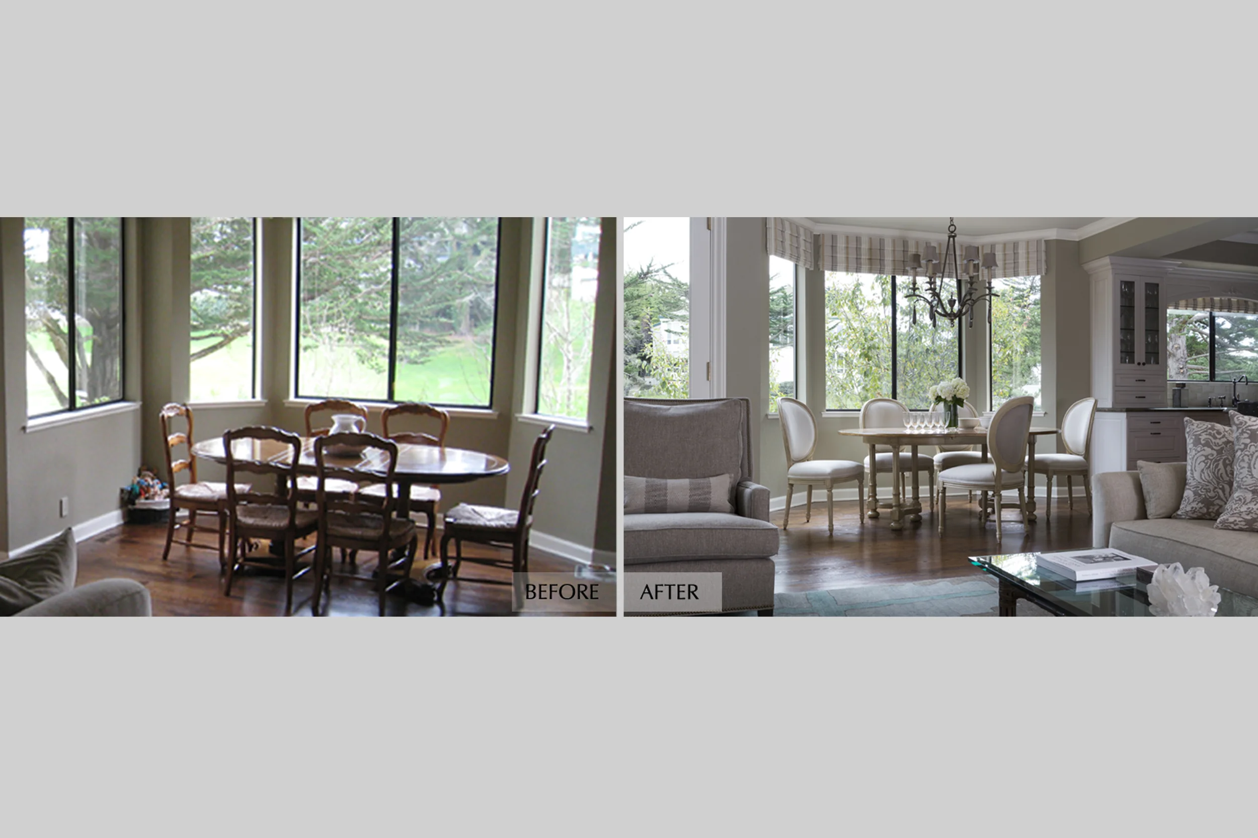DESIGN415 | Before and After Half Moon Bay Room Interior Design