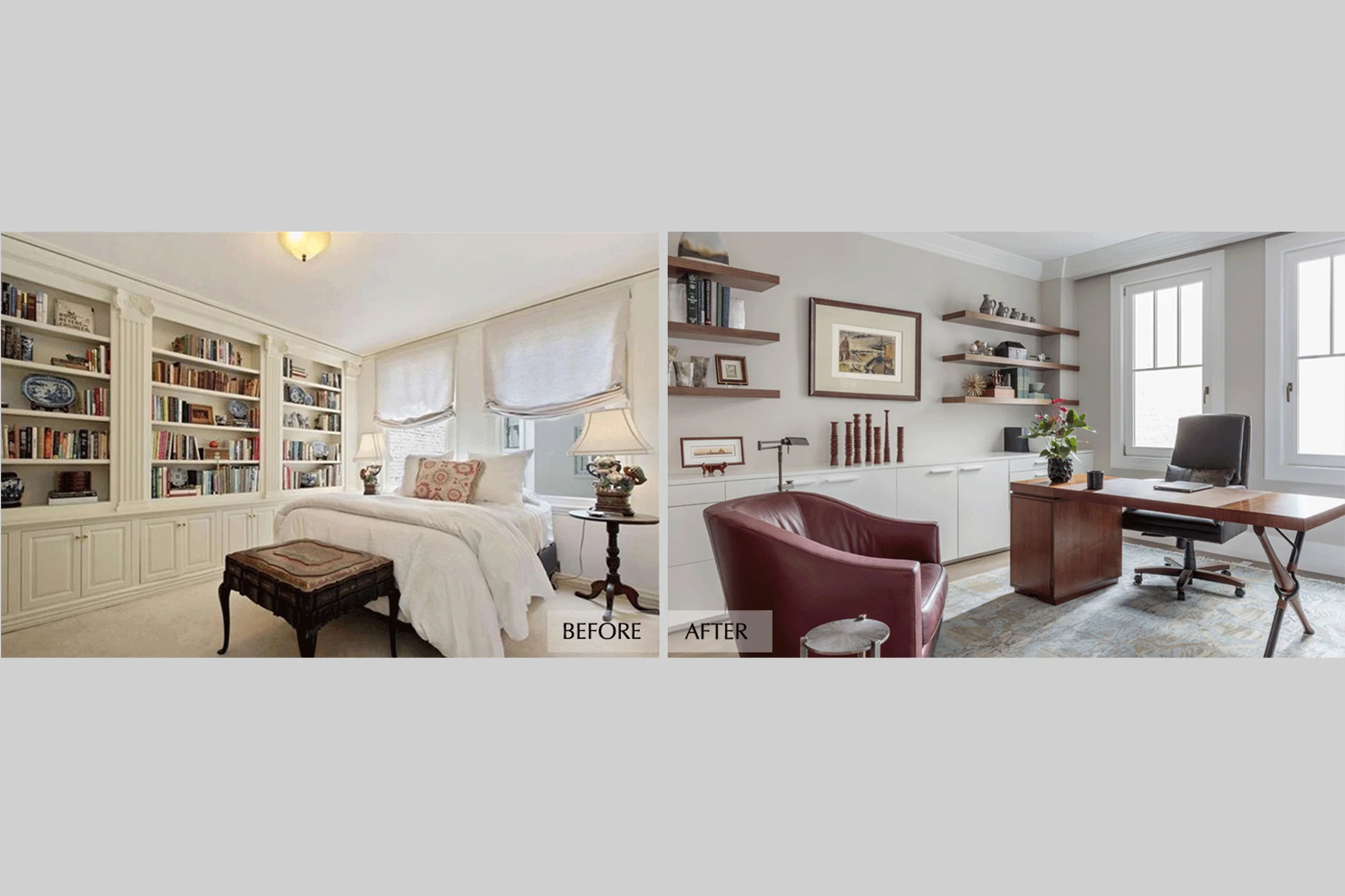DESIGN415 | Before and After Pacific Heights San Francisco Office Decor