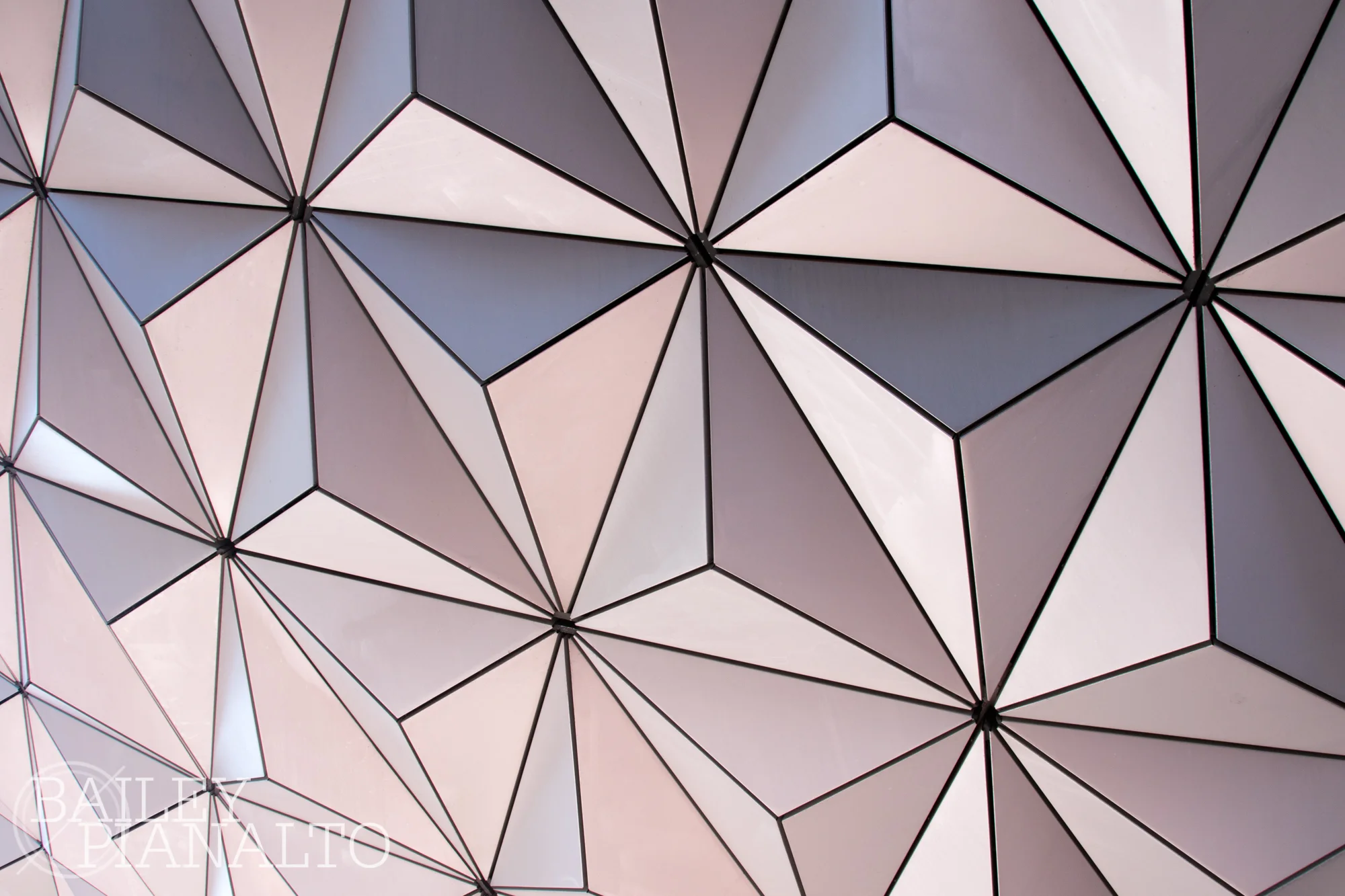 Closeup of Spaceship Earth