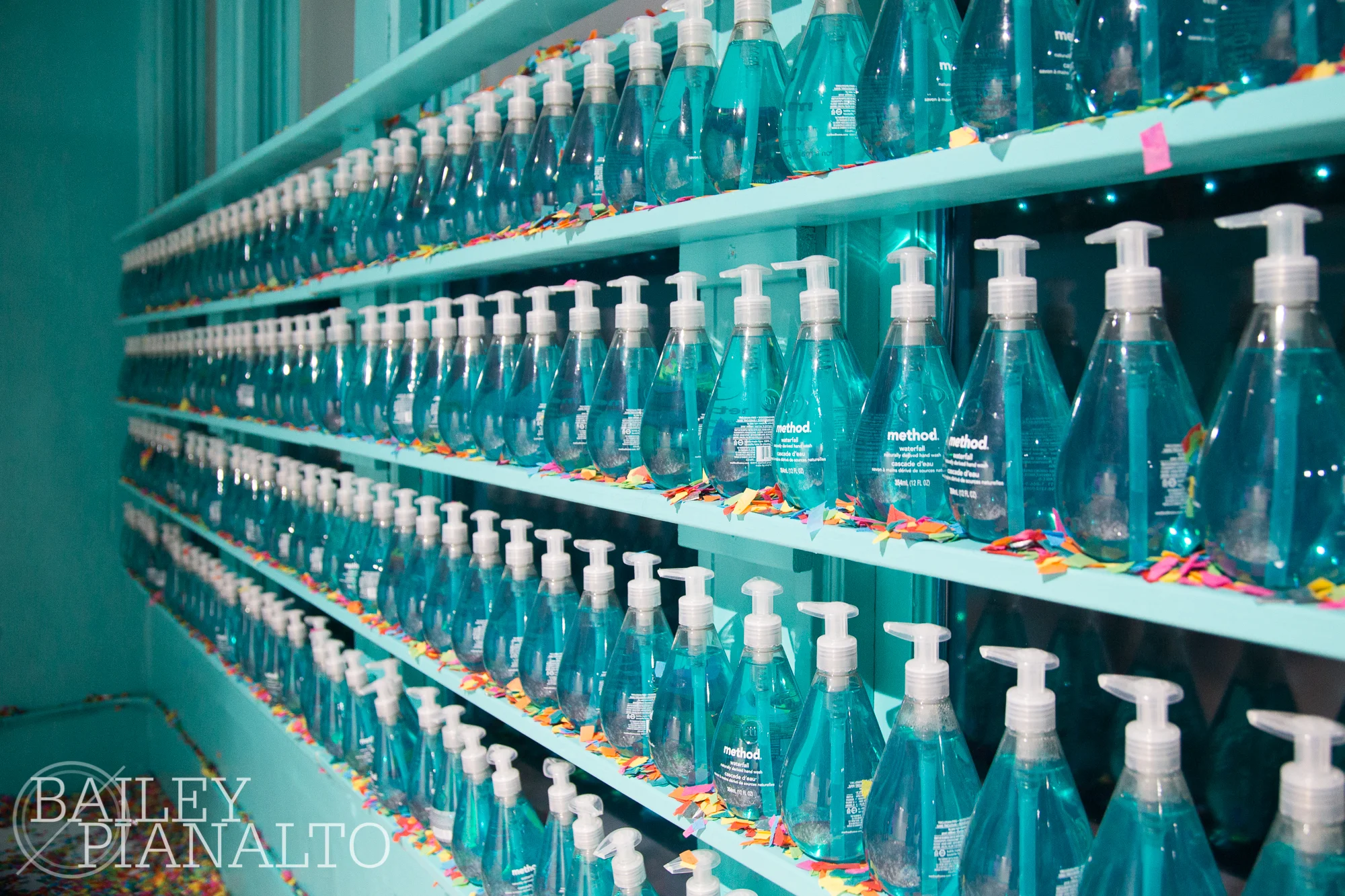 This room brought to you by soap.