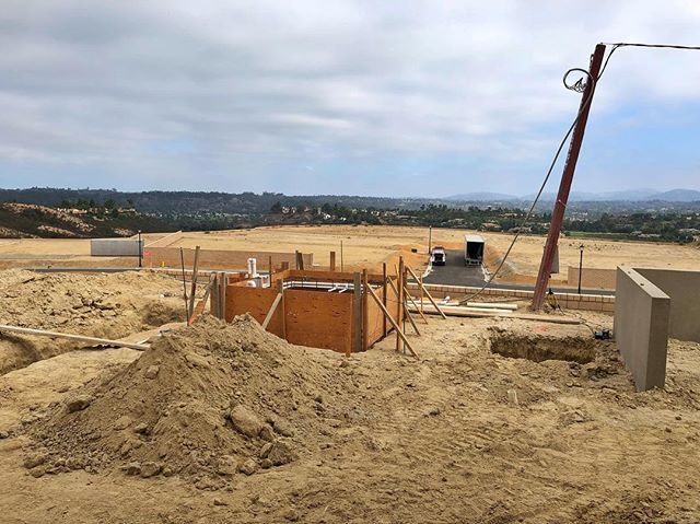 Big or small 👆🏻, we do it all.
.
A commercial model home spa in-the-works for one of the best home &amp; community builders in San Diego.
.
📷 by 1 Stop Pool Pros San Diego President on-site with one of our teams