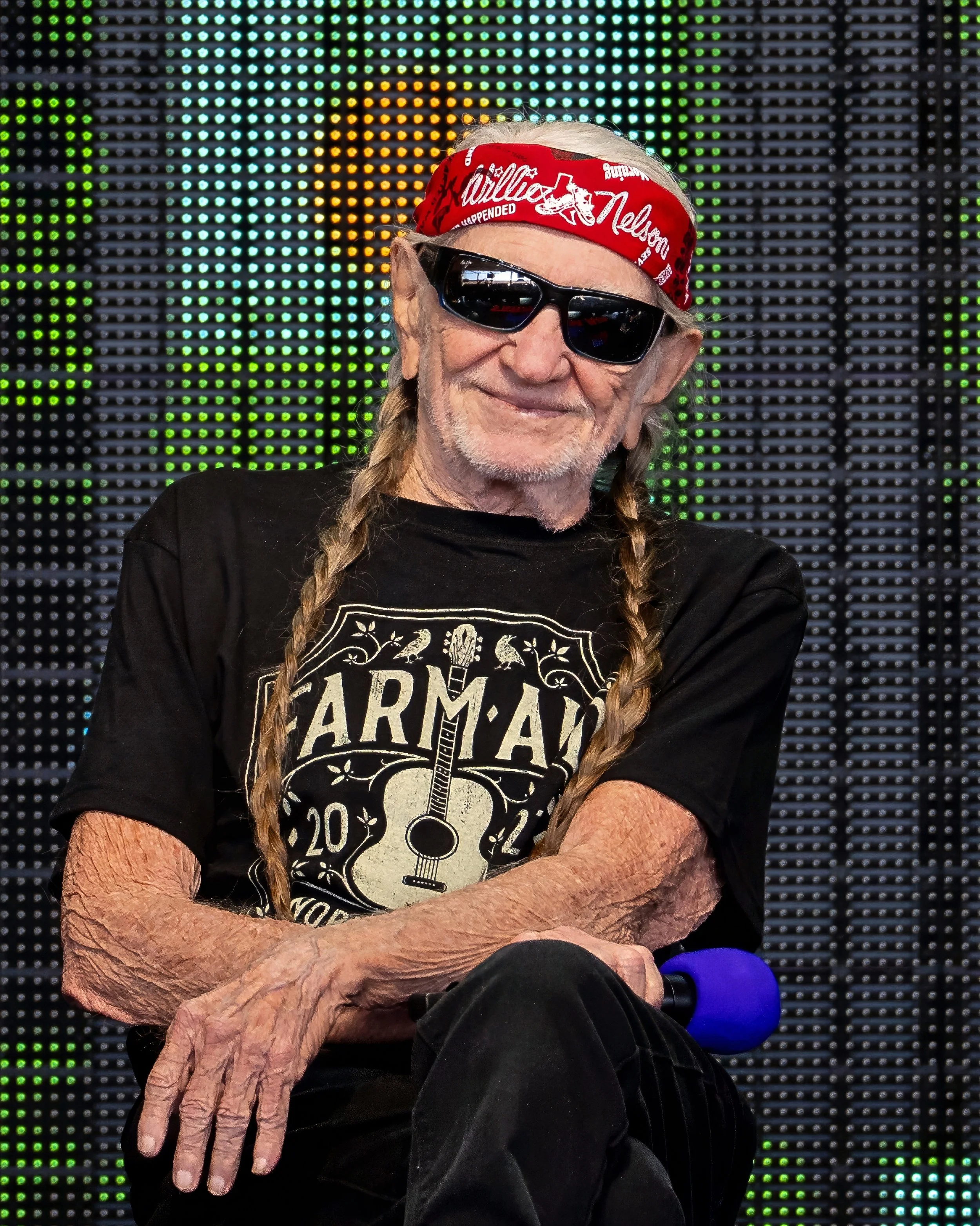 Willie Nelson, Farm Aid, Indianapolis IN, 2023