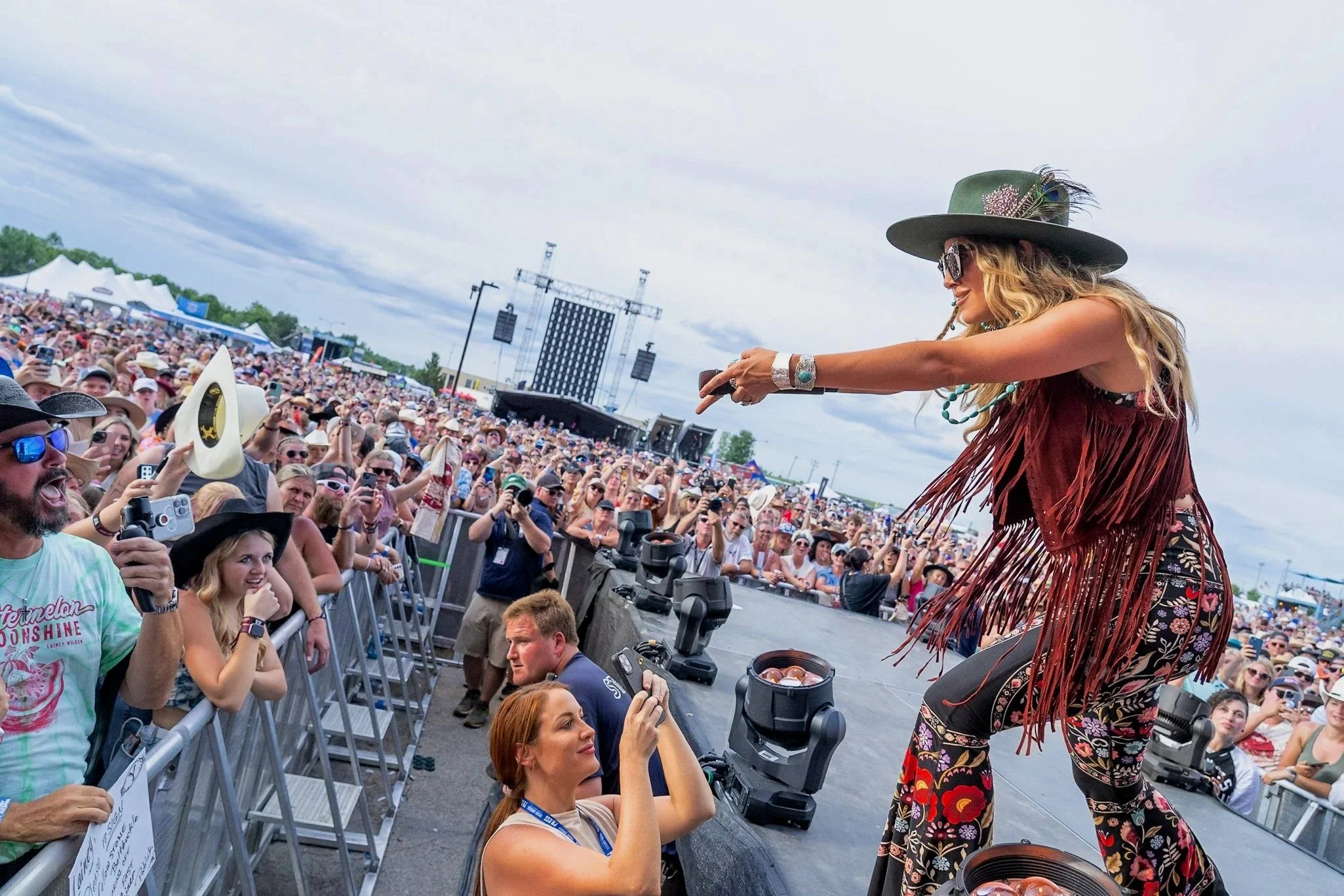 Lainey Wilson, 2023 VOA Country Music Fest, West Chester OH