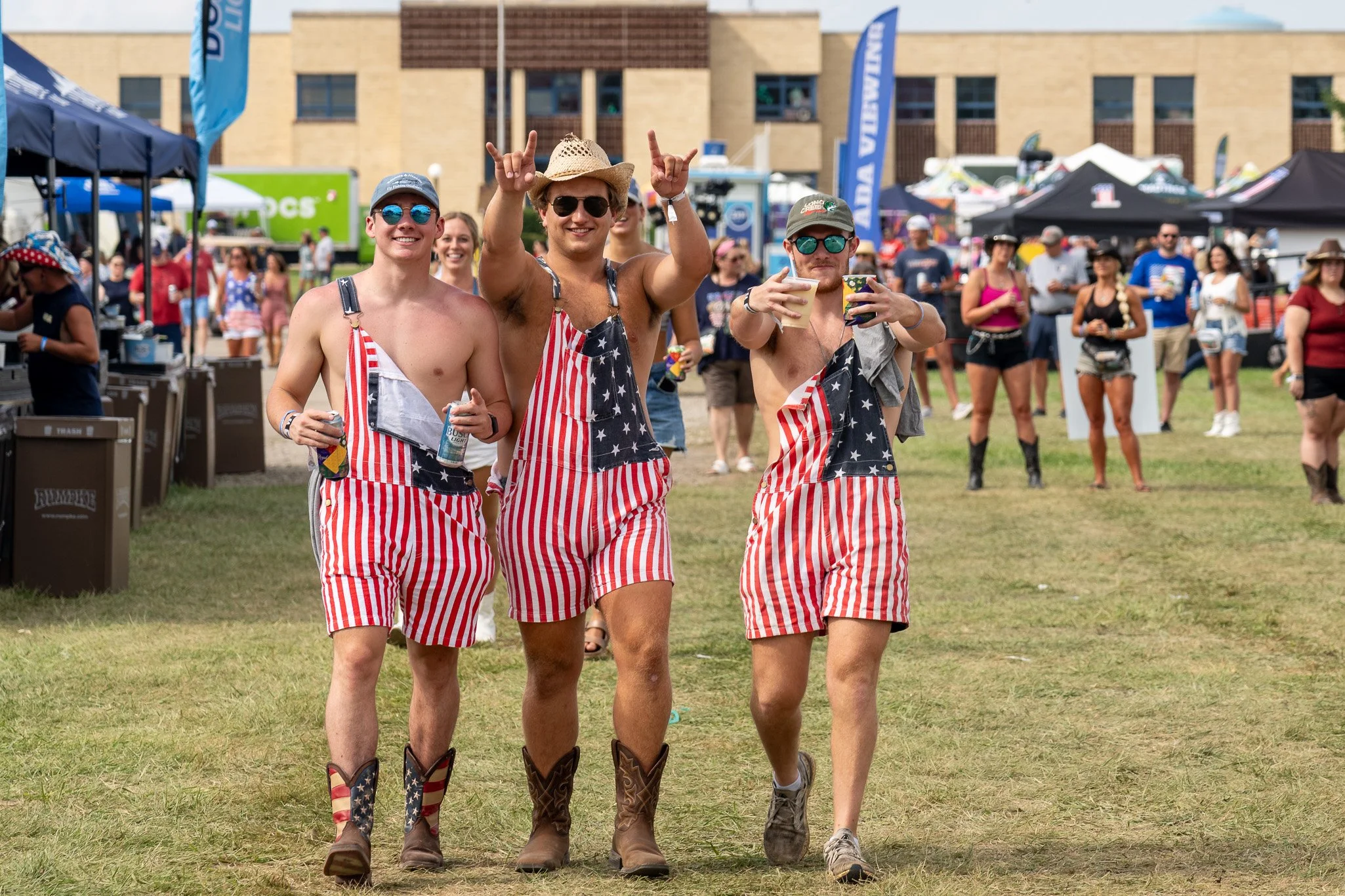 Fans at Voice Of America Country Music Fest 2023