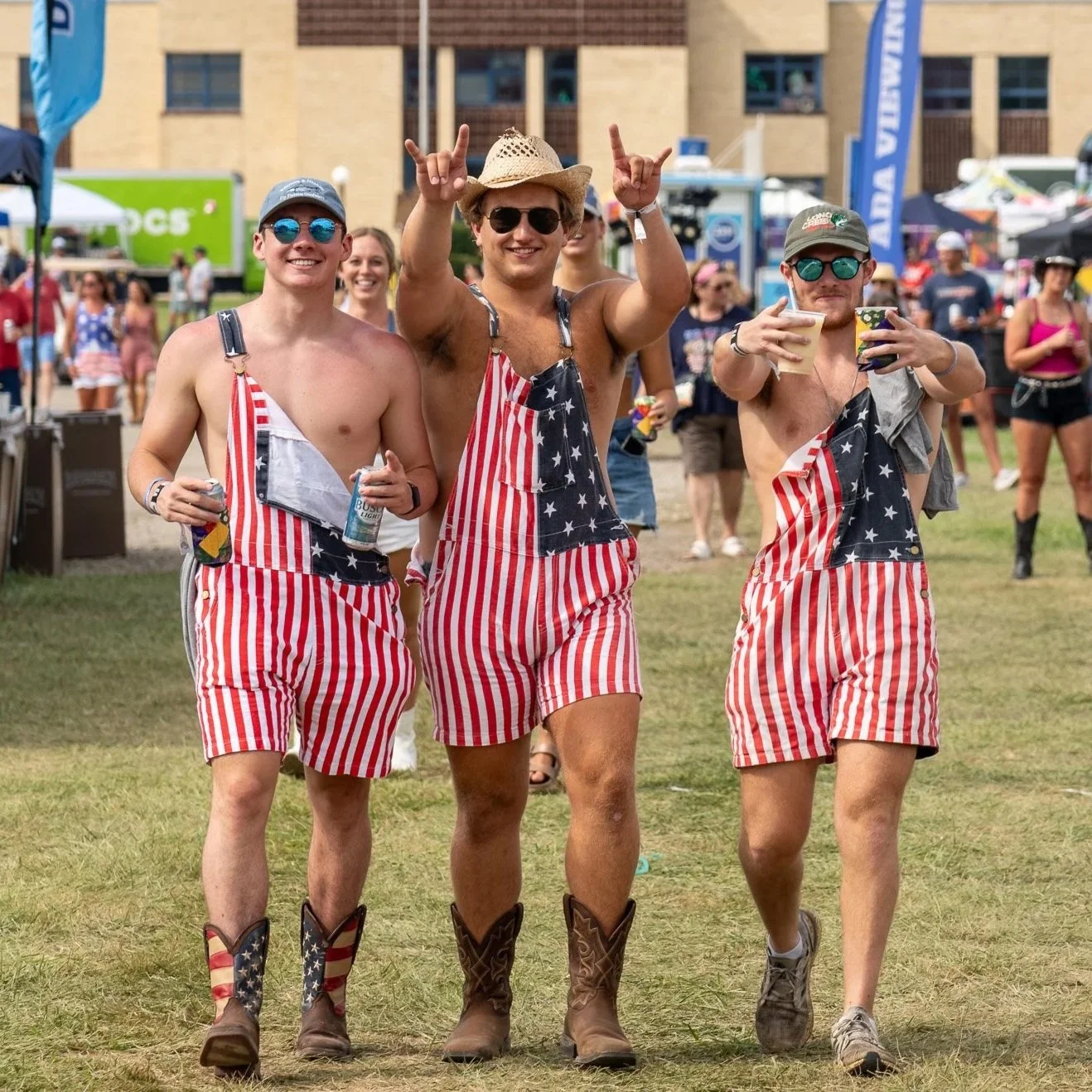 Fans at Voice Of America Country Music Fest 2023