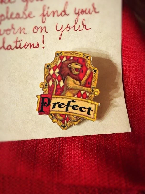 Gryffin Dor Prefect Hogwarts (Inspired) Letter