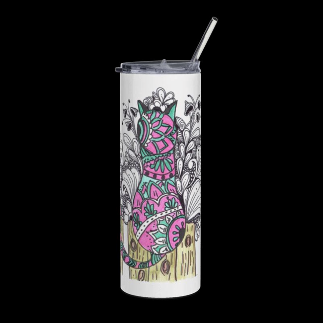 "Double Cat" Tumbler - 20oz
