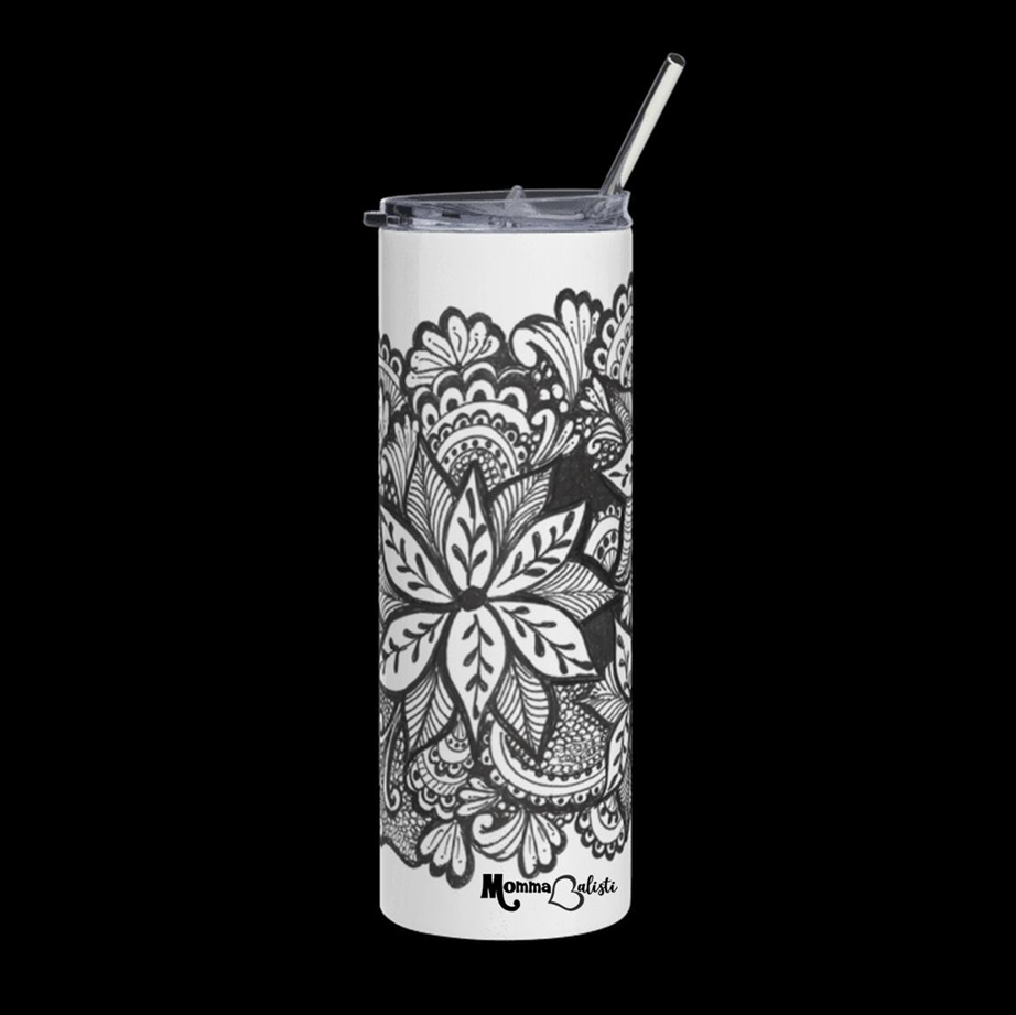 "BW Victory Flowe4r" Tumbler - 20oz