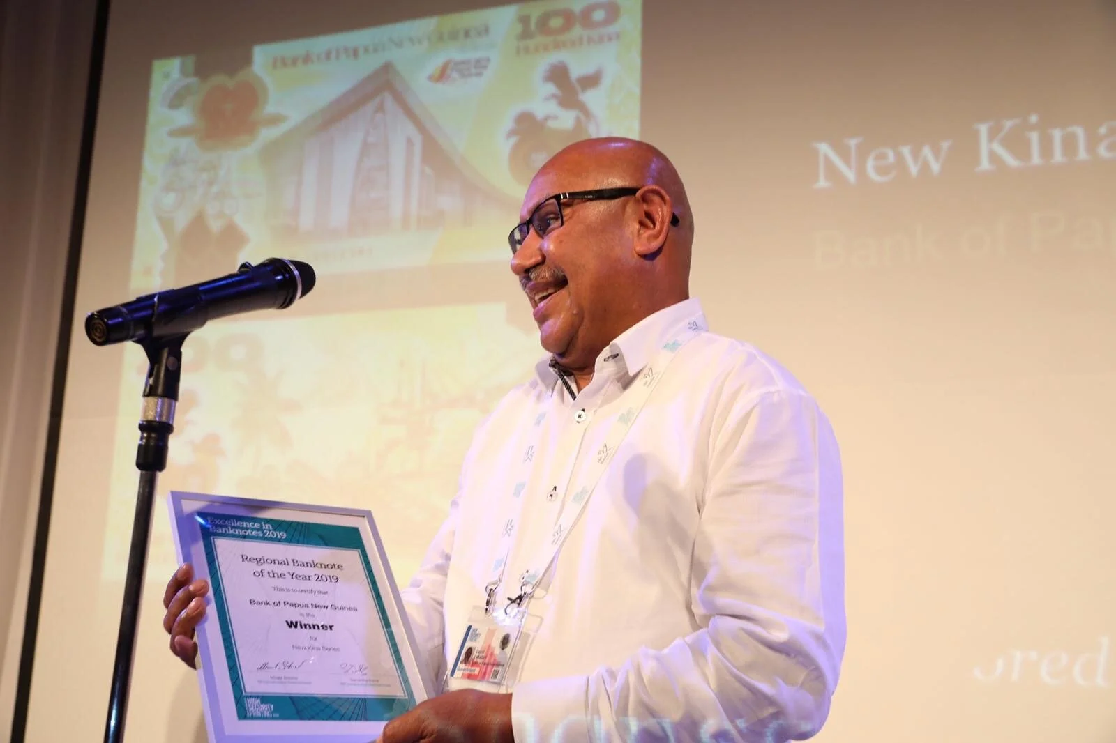 BPNG WIN REGIONAL BANKNOTE SERIES OF THE YEAR AT HSP ASIA