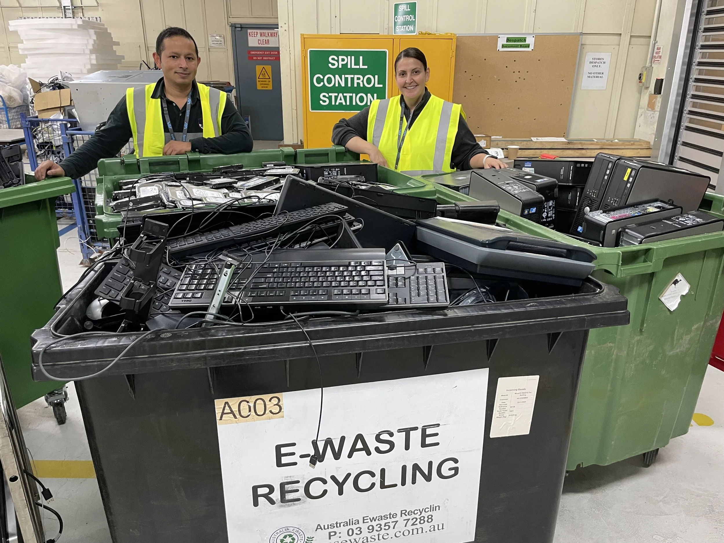 IT TEAM ACHIEVES OUTSTANDING E-WASTE SOLUTION FOR NPA
