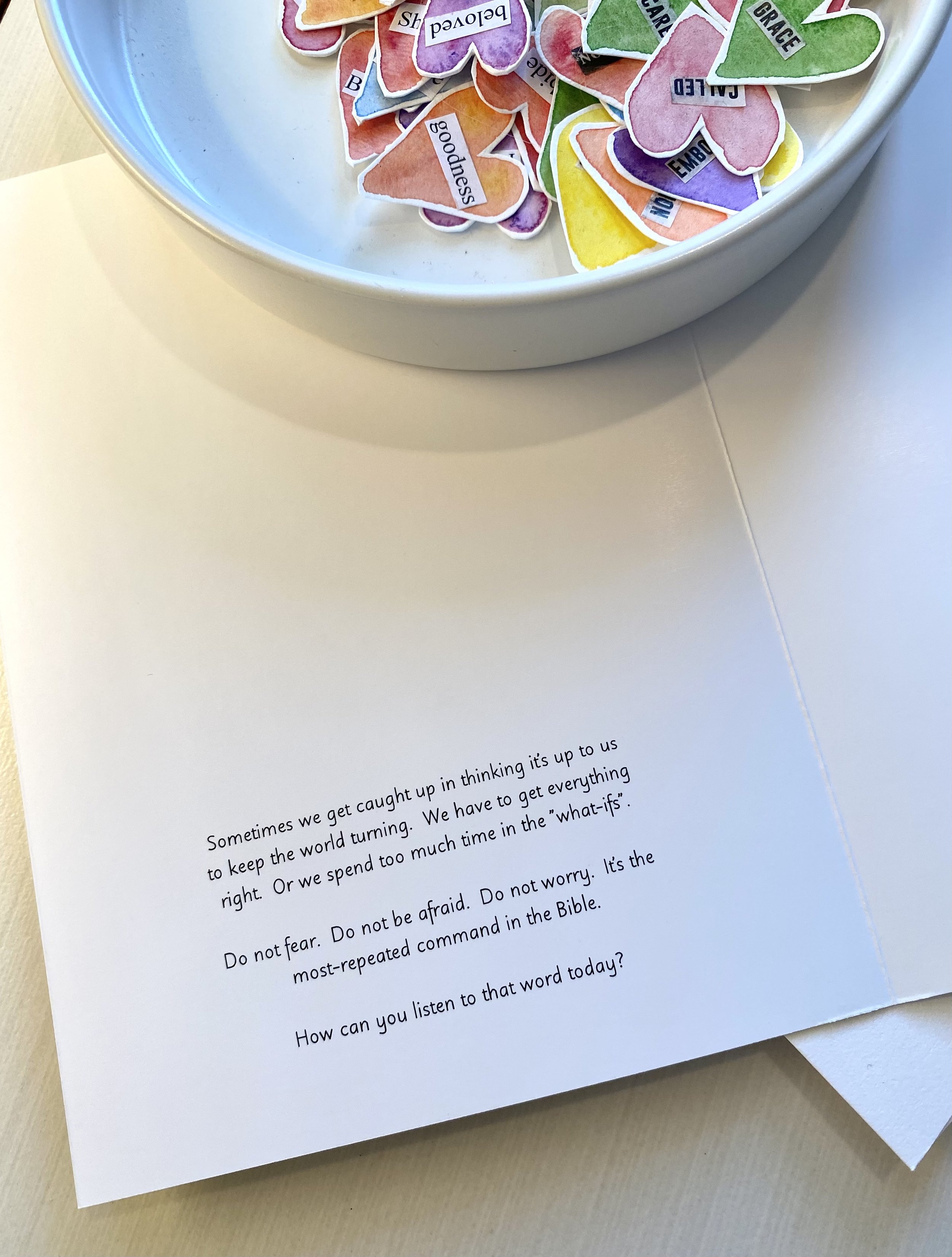 Reflections Series Card-Do Not Worry Inside.jpg