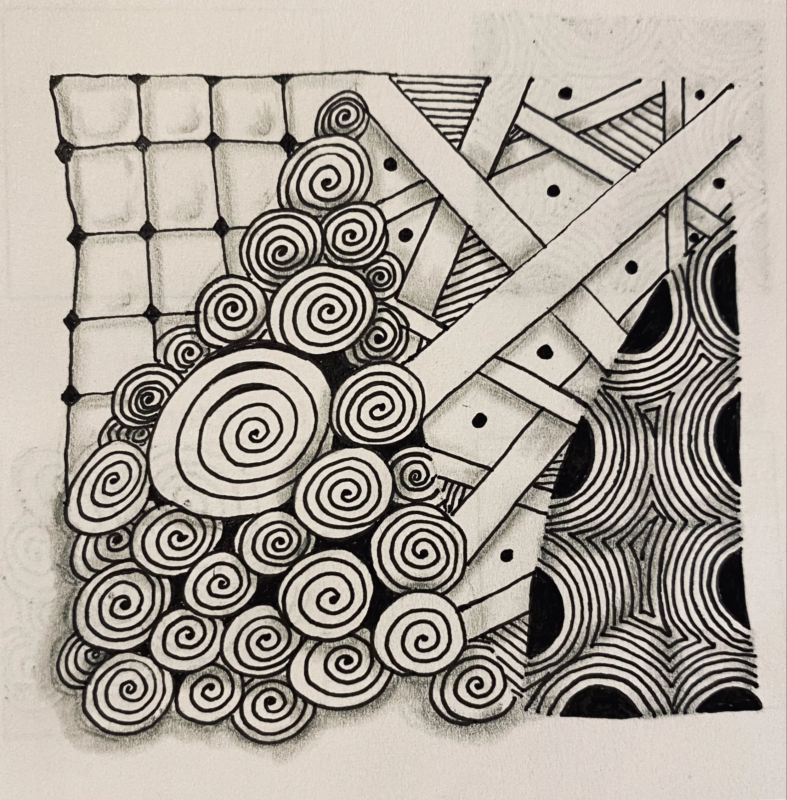 Individual Zentangle Basics Class ONLINE-On Demand