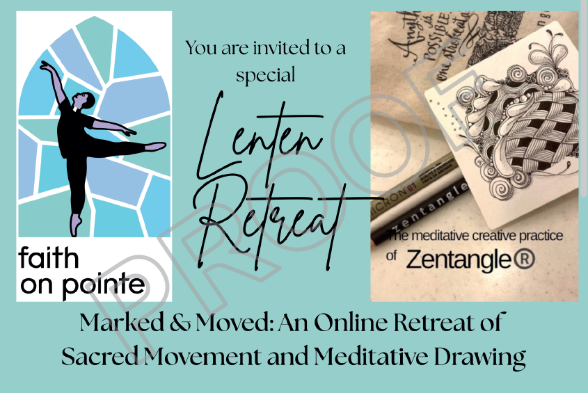 Marked & Moved: An Online Retreat of Sacred Movement & Meditative Drawing