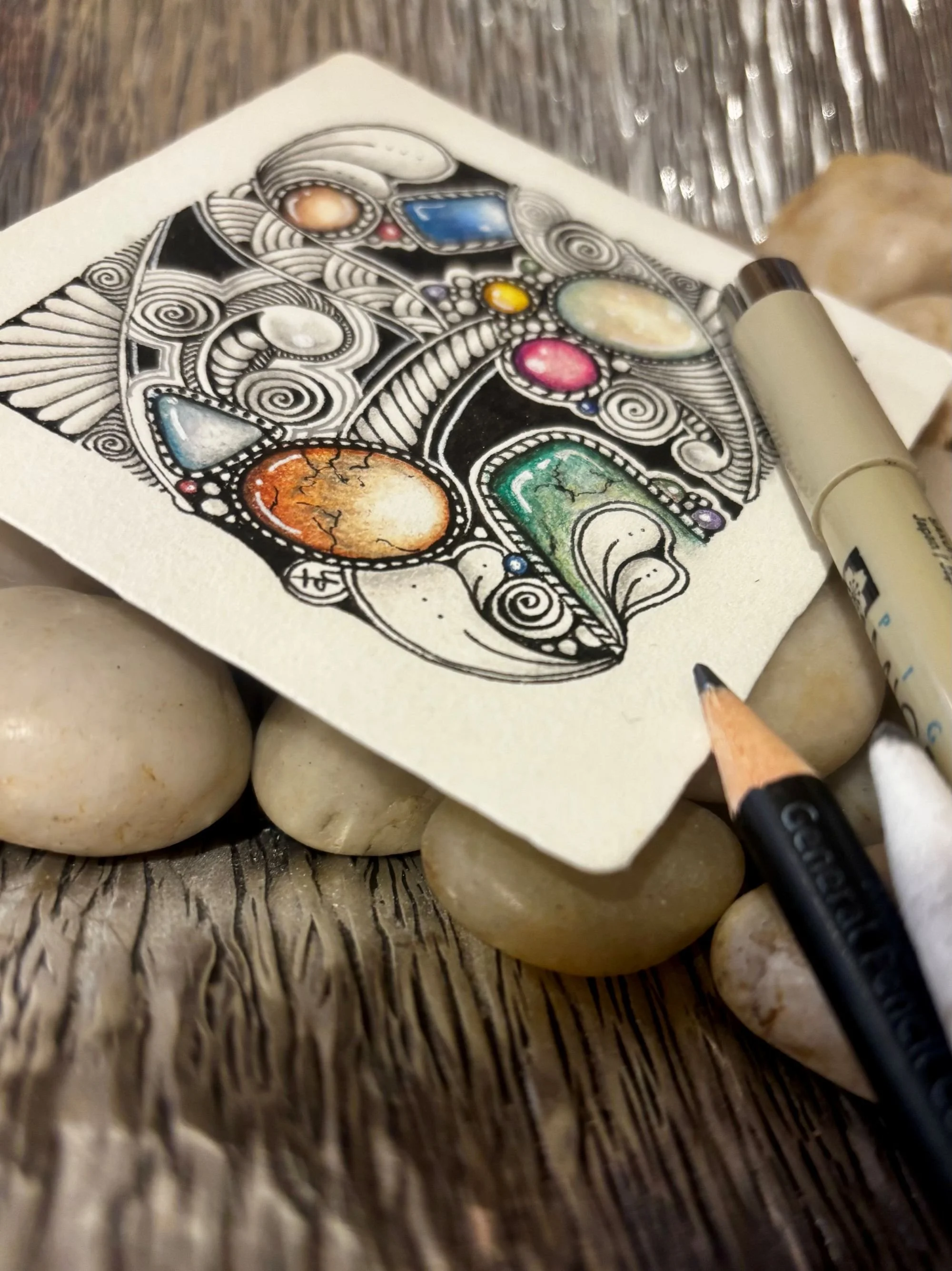 A Zentangle Jewels Collection