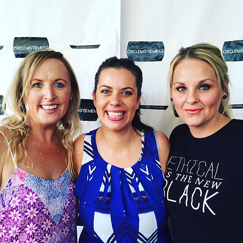 Circle Movement Co-Founders - Adelle Laing, Rachel Mills, Kristy Fox