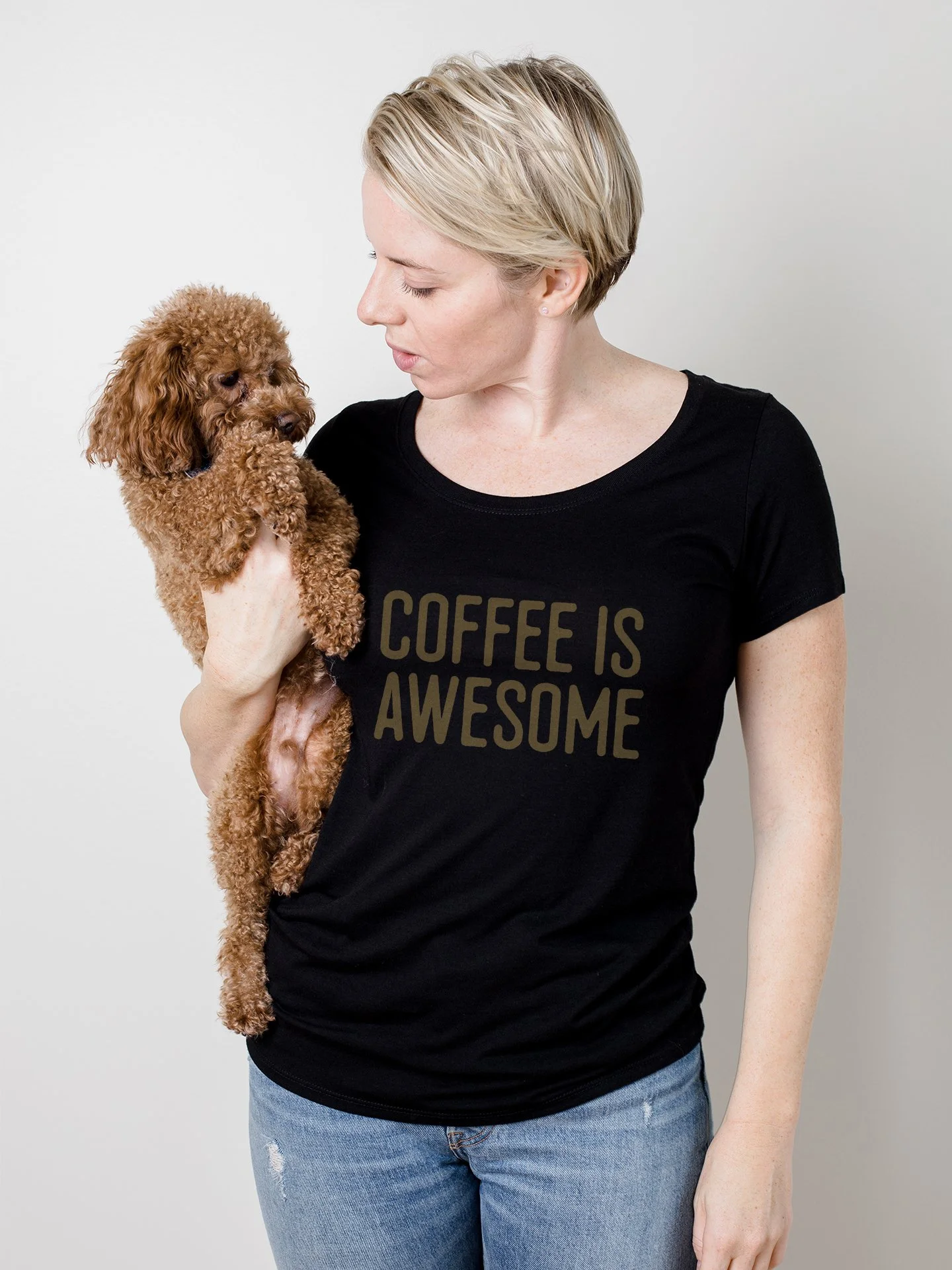 Every coffee lover needs a shirt that tells it! And gives back!