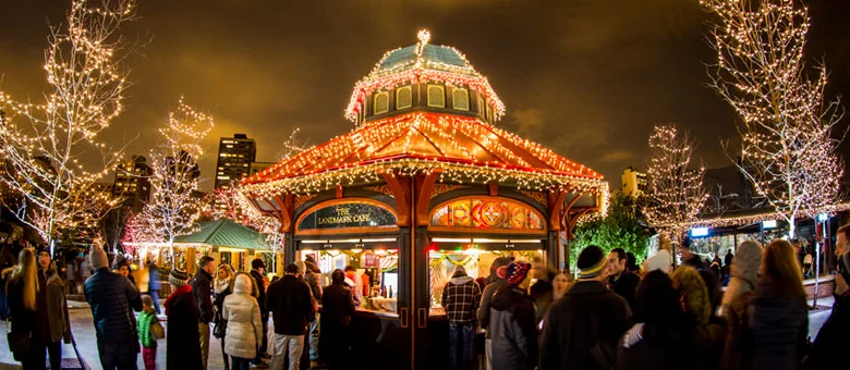 PHOTO: LINCOLN PARK ZOO. Zoo Lights is a free, family-oriented holiday celebration, featuring luminous displays and holiday-season activities throughout zoo grounds.