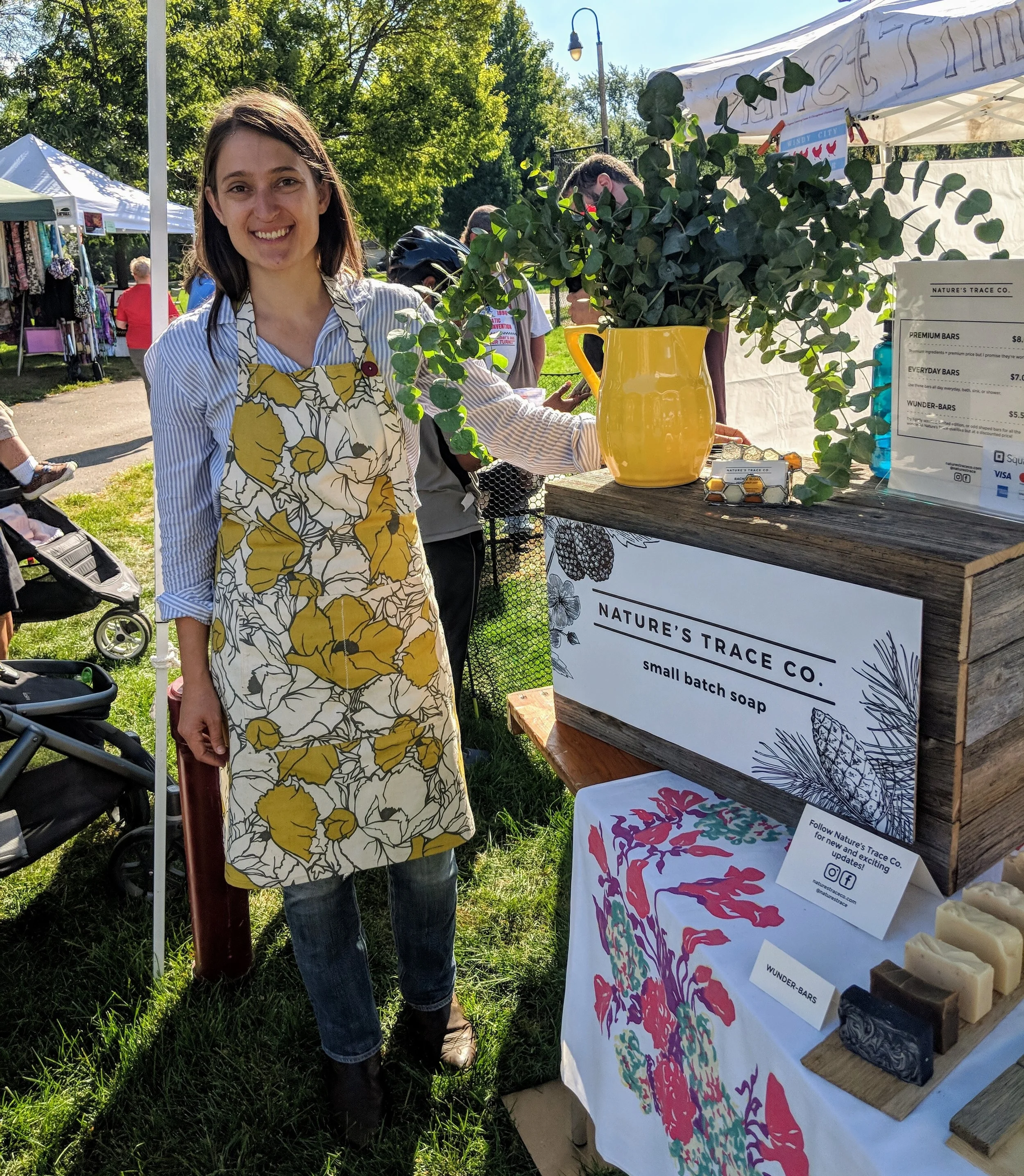 Nature's Trace Co. is the creation of Rachel Sloan, a small-batch soap maker in Chicago, IL.