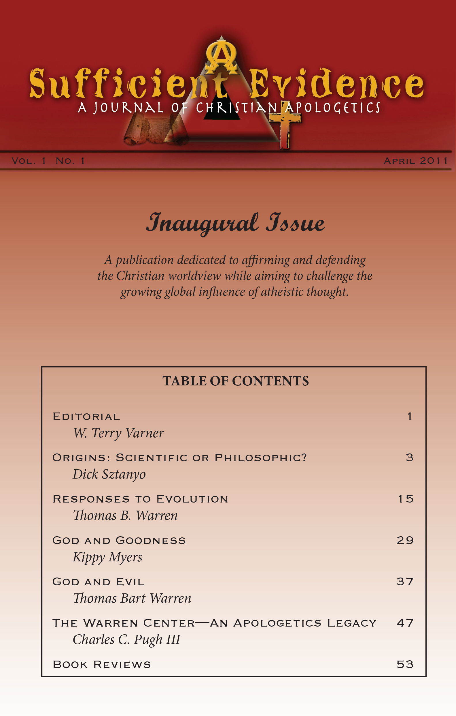 Sufficient Evidence cover - 2011.png