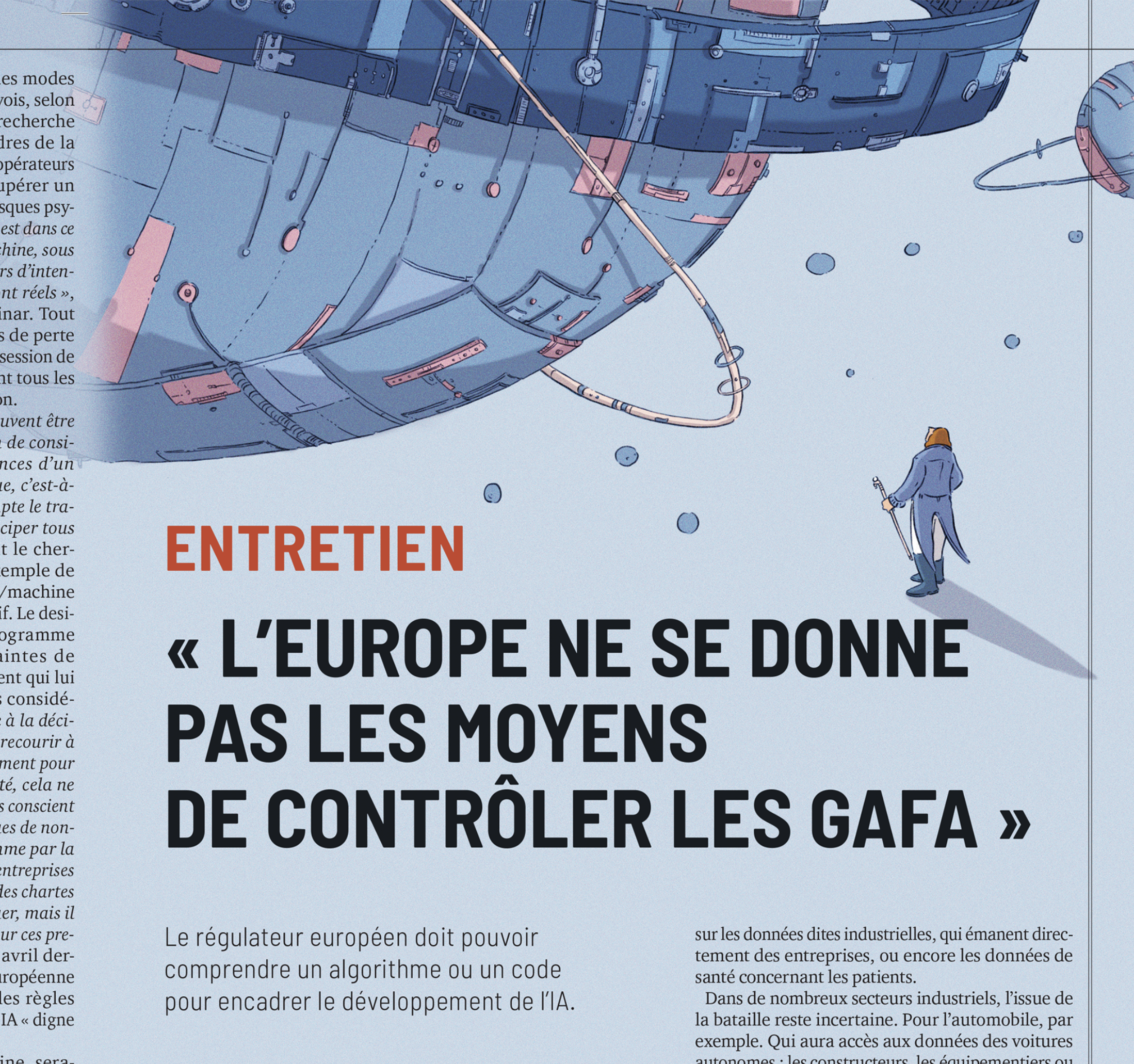 art for the French magazine alternatives economics