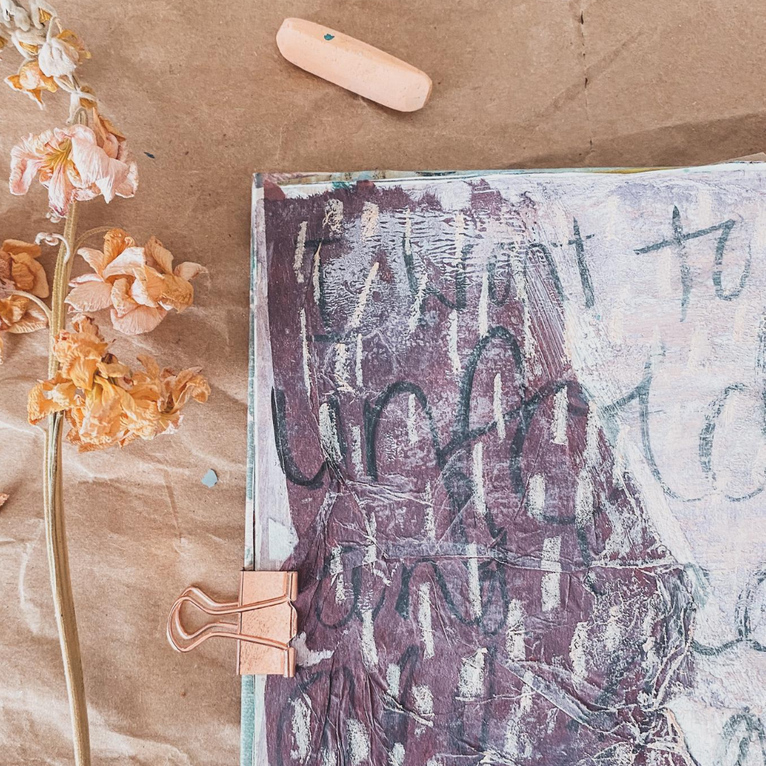 HOW TO ADD WORDS TO YOUR CREATIVE JOURNAL WHEN YOU DON'T LIKE YOUR ...