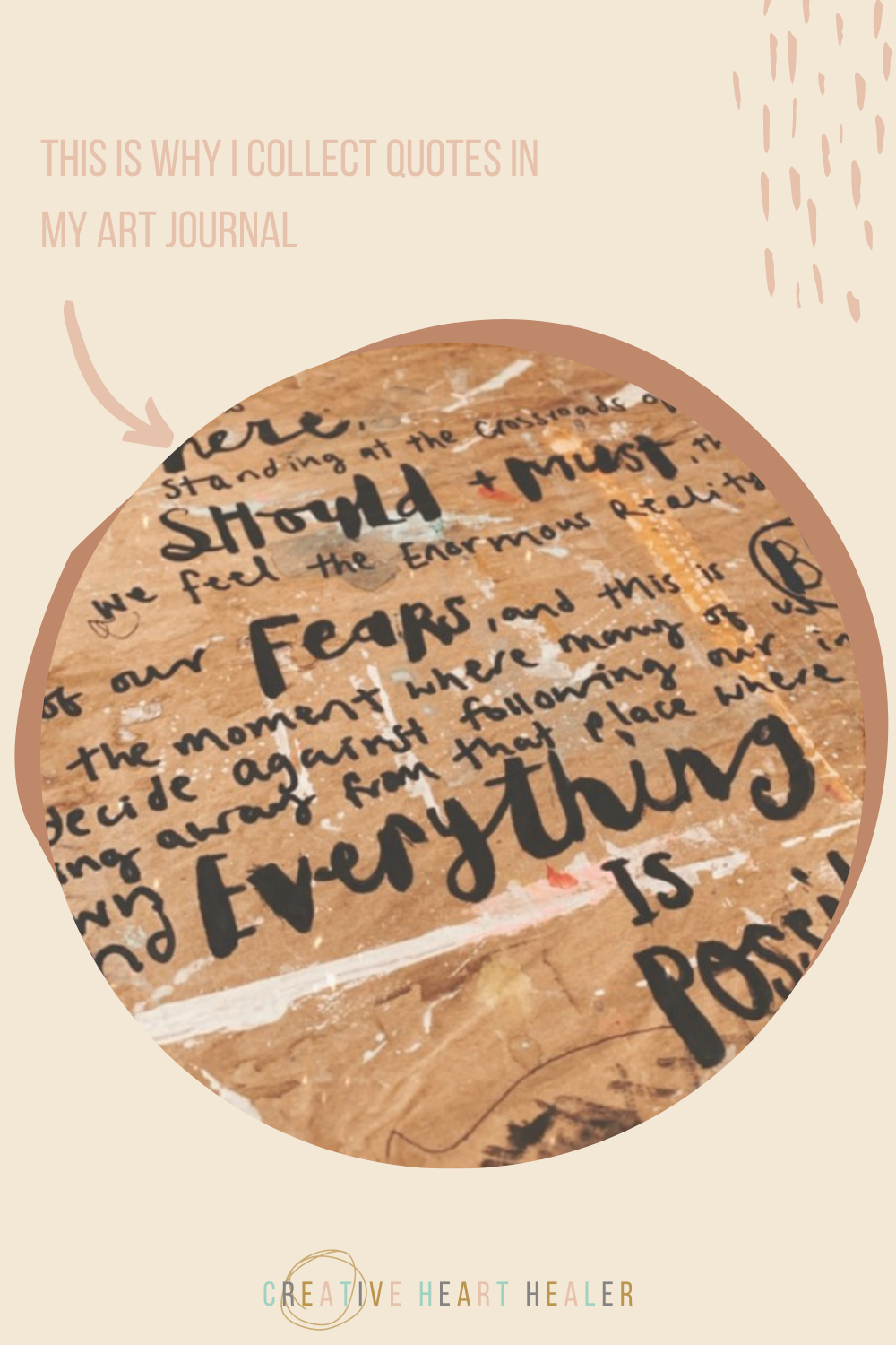 Why Keeping Quotes in Your Art Journal is a Must: Insights and Ideas — Creative Heart healer