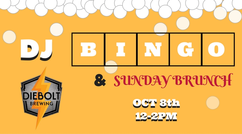 DJ Bingo & Sunday Brunch @ Diebolt Brewing 