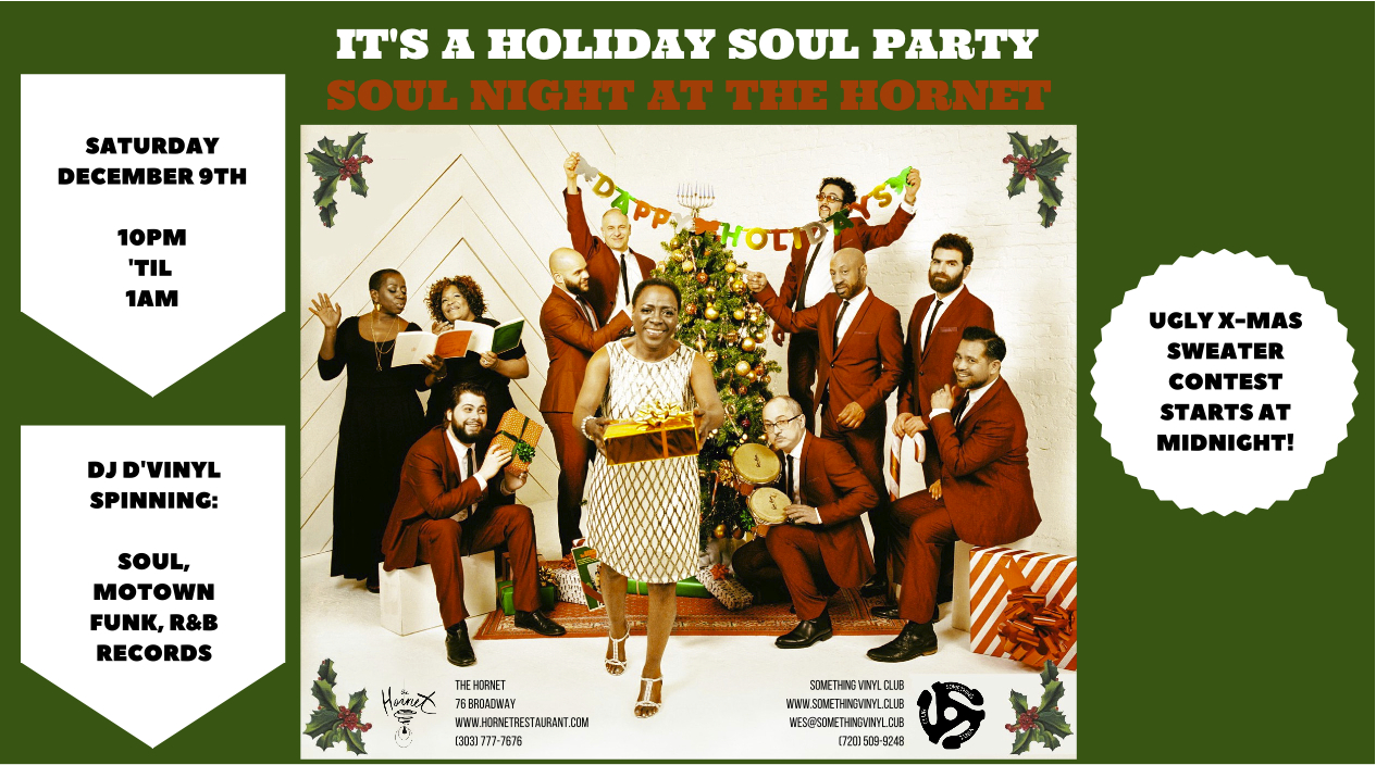 SOUL NIGHT at The Hornet on Broadway!