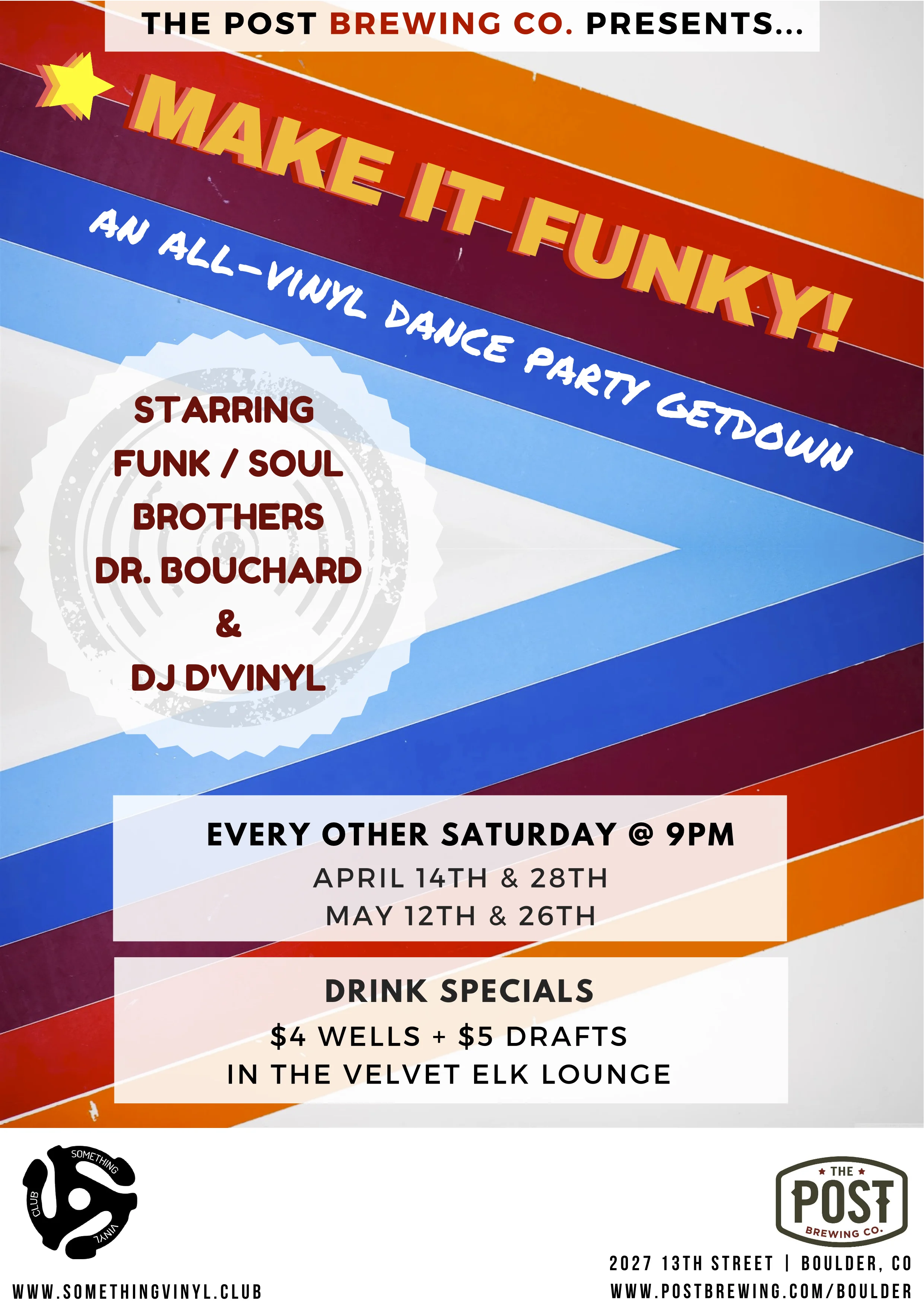 FUNK NIGHT @ The Post Brewing Boulder!