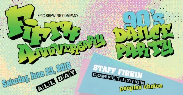 Pop-Up Vinyl Shop @ Epic Brewing Co. 5th Anniversary Party
