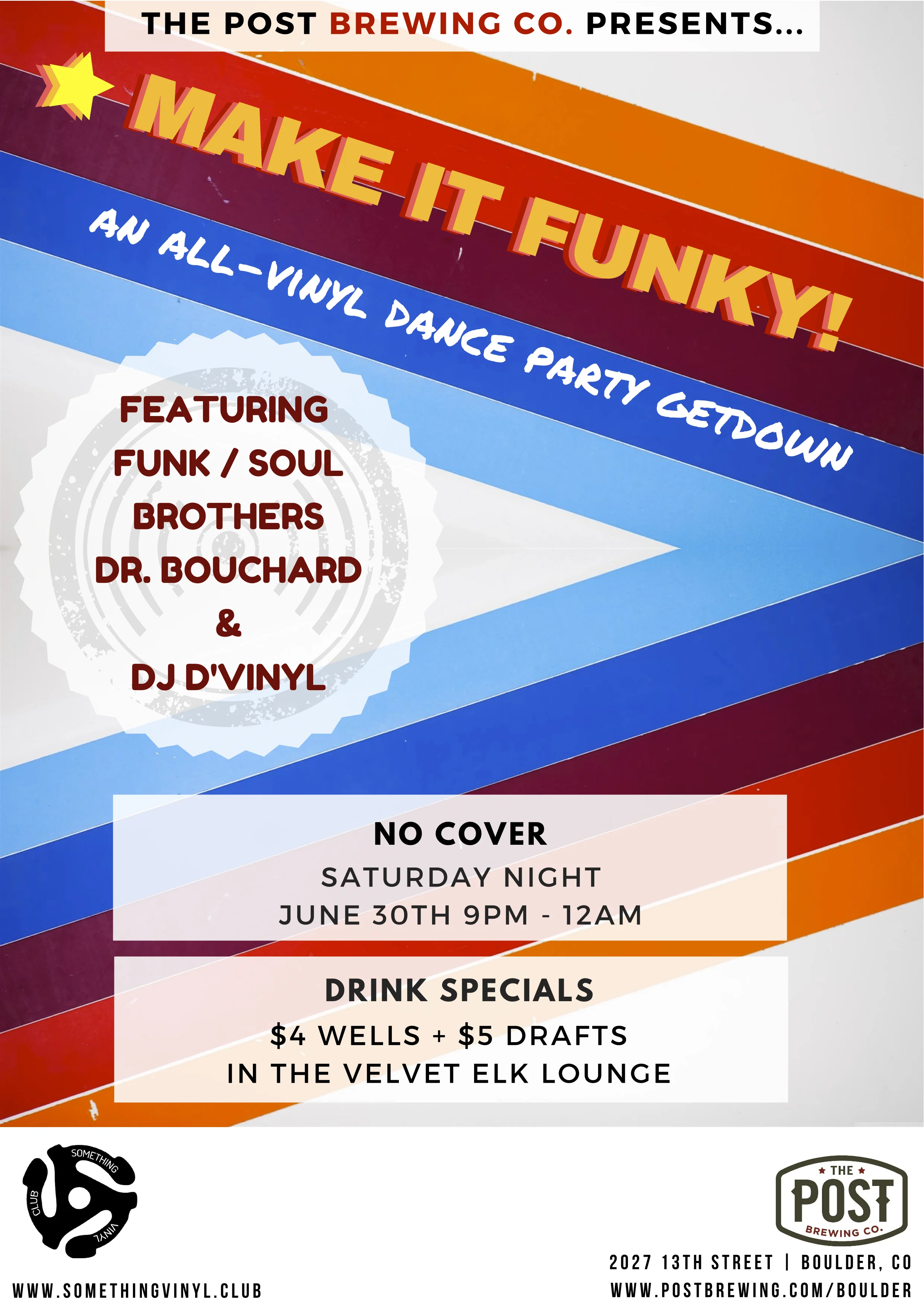 Funk Night @ The Post Brewing Co. Boulder