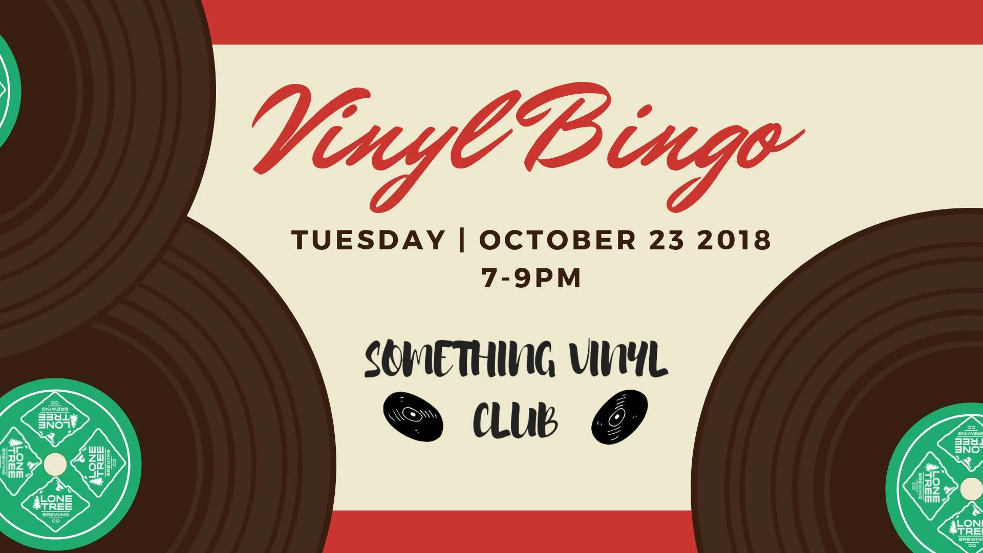 Vinyl Bingo Night @ Lone Tree Brewing