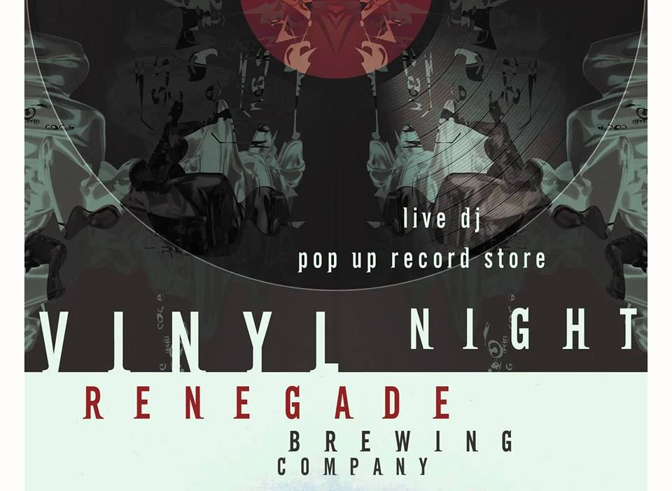 Vinyl Night + Pop Up Shop @ Renegade Brewing
