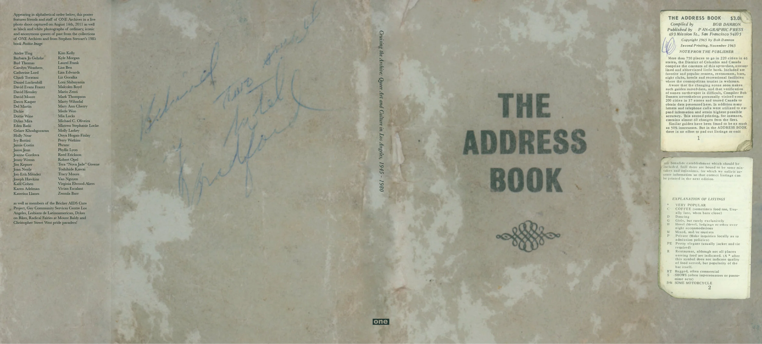Under/Cover, limited edition poster and dust jacket, 2011