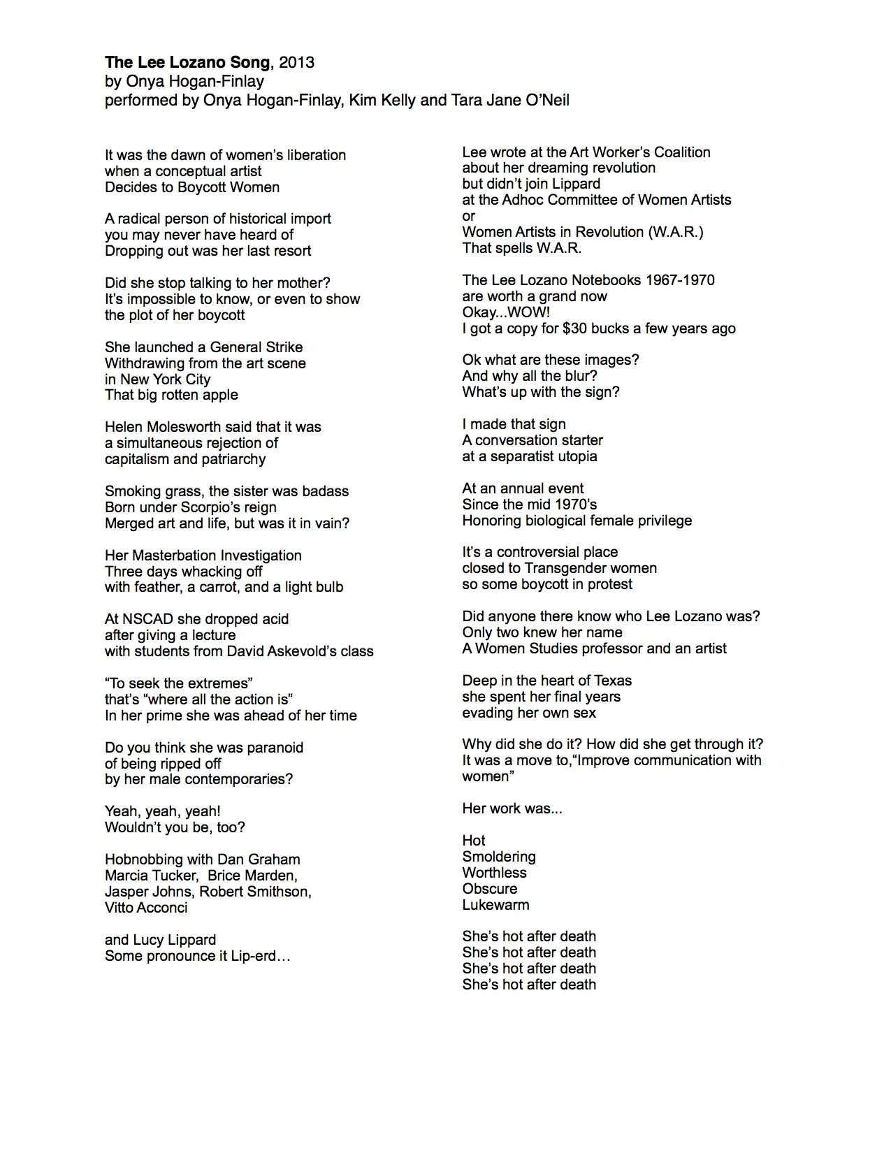 TheLeeLozanoSongLyrics2013.jpg
