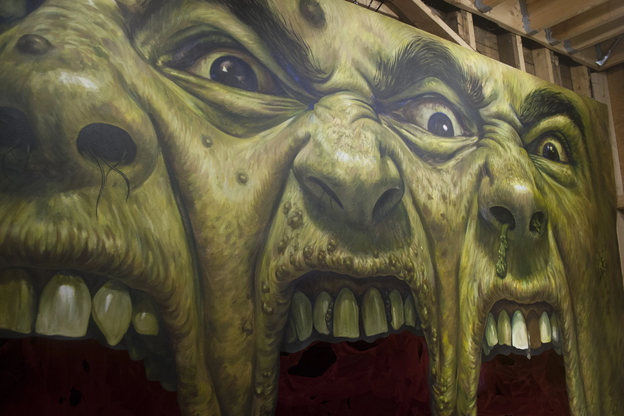 My Face Merging into My Face Merging into My Face (detail)