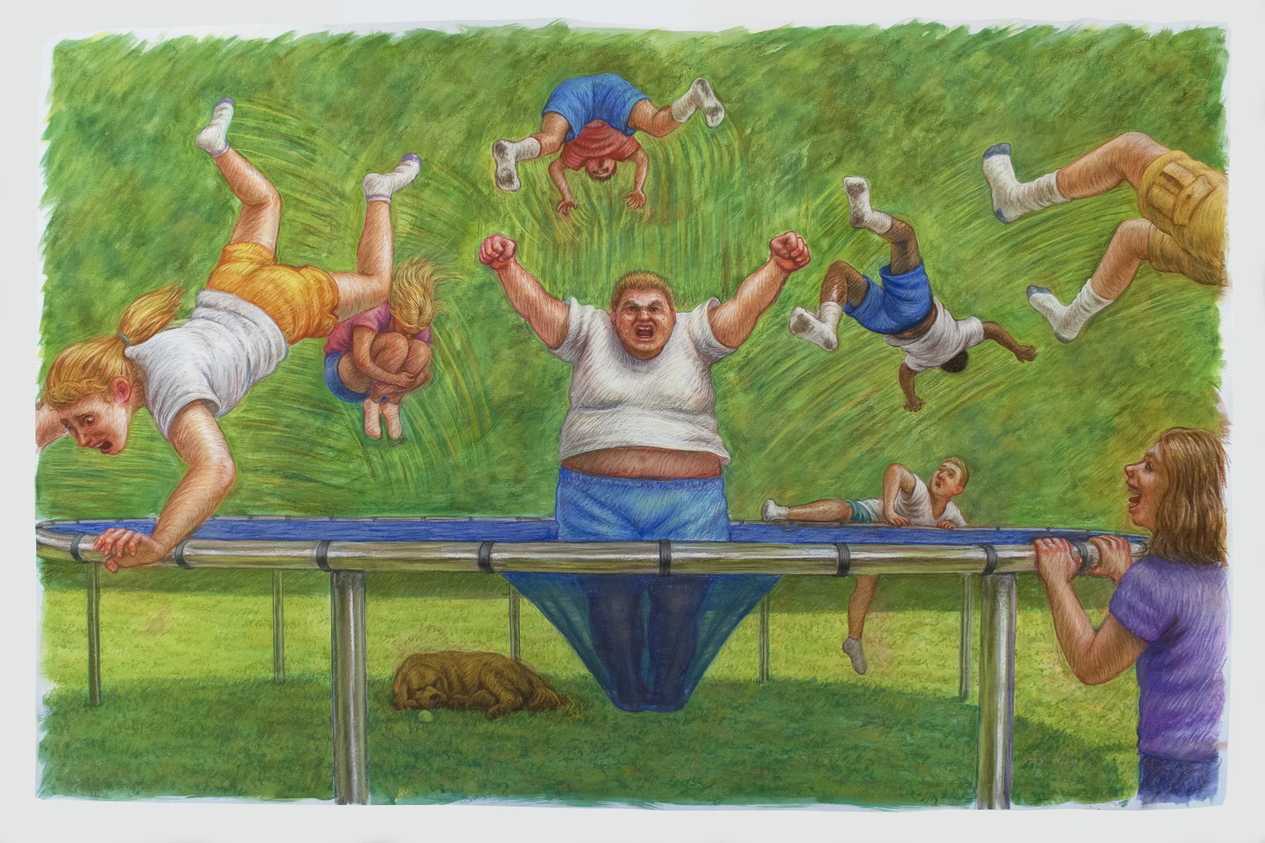 Trampoline Explosion