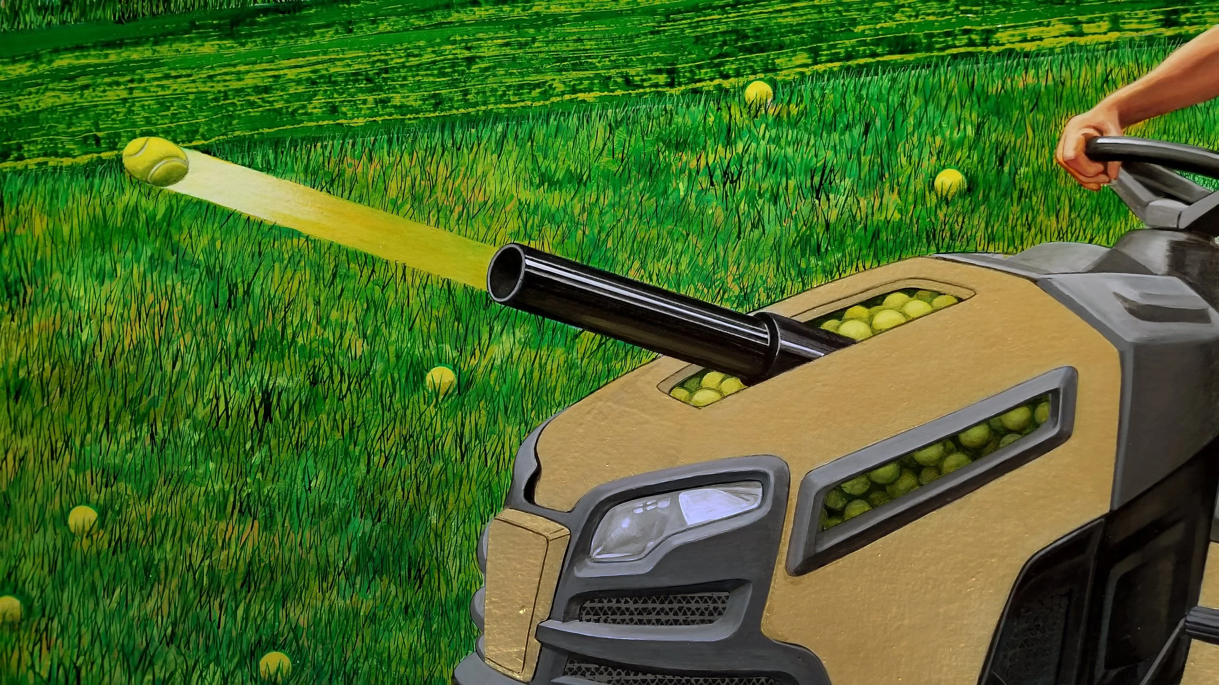 Mowmobile (detail)