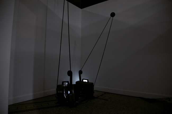 Ray , 16mm film installation Roots and Culture Gallery, Chicago IL 