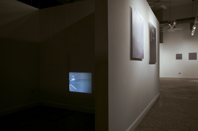 Slight Landscape , 16mm film installation Roots and Culture Gallery, Chicago IL