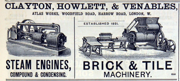 Ye old brick press