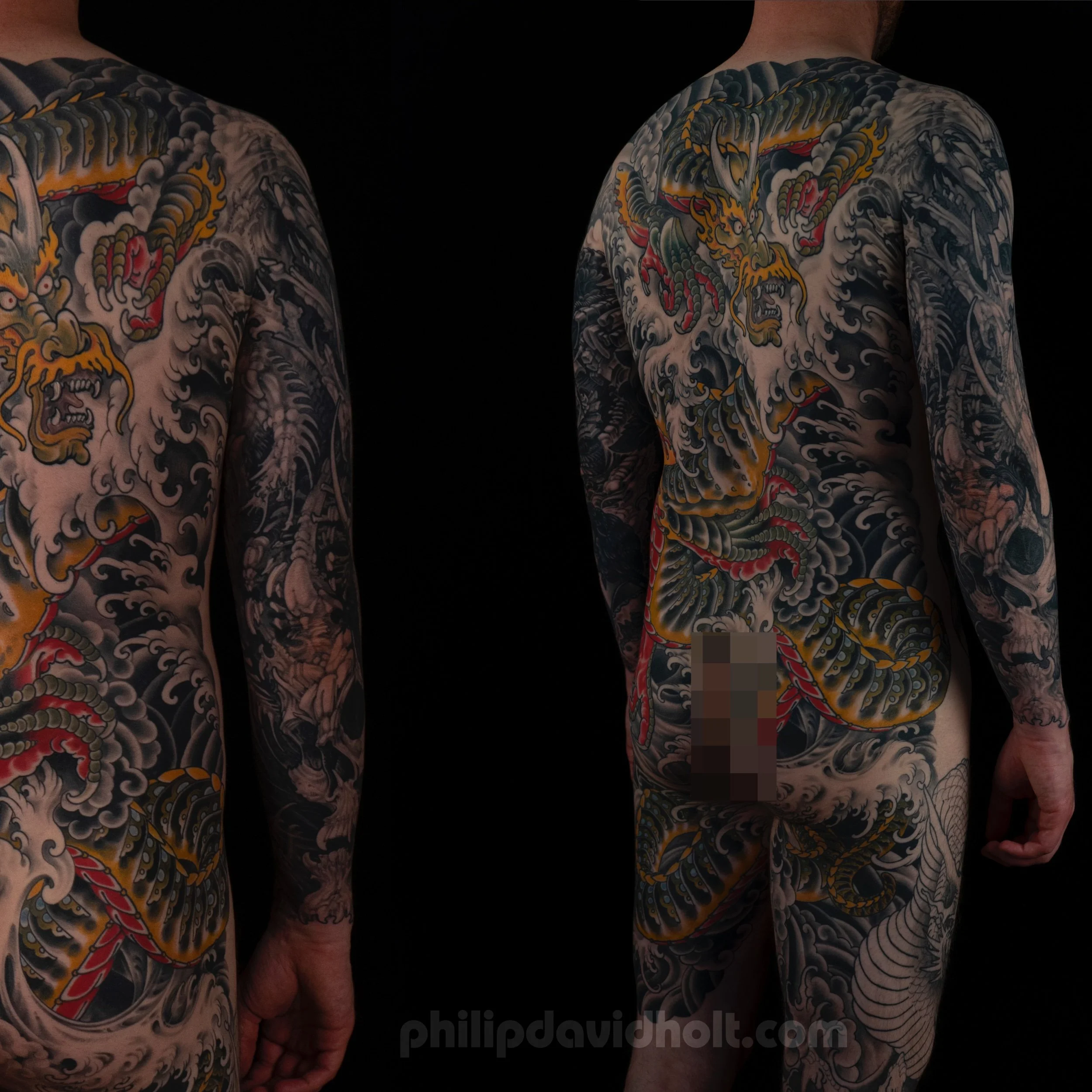 tampa florida dragon backpiece