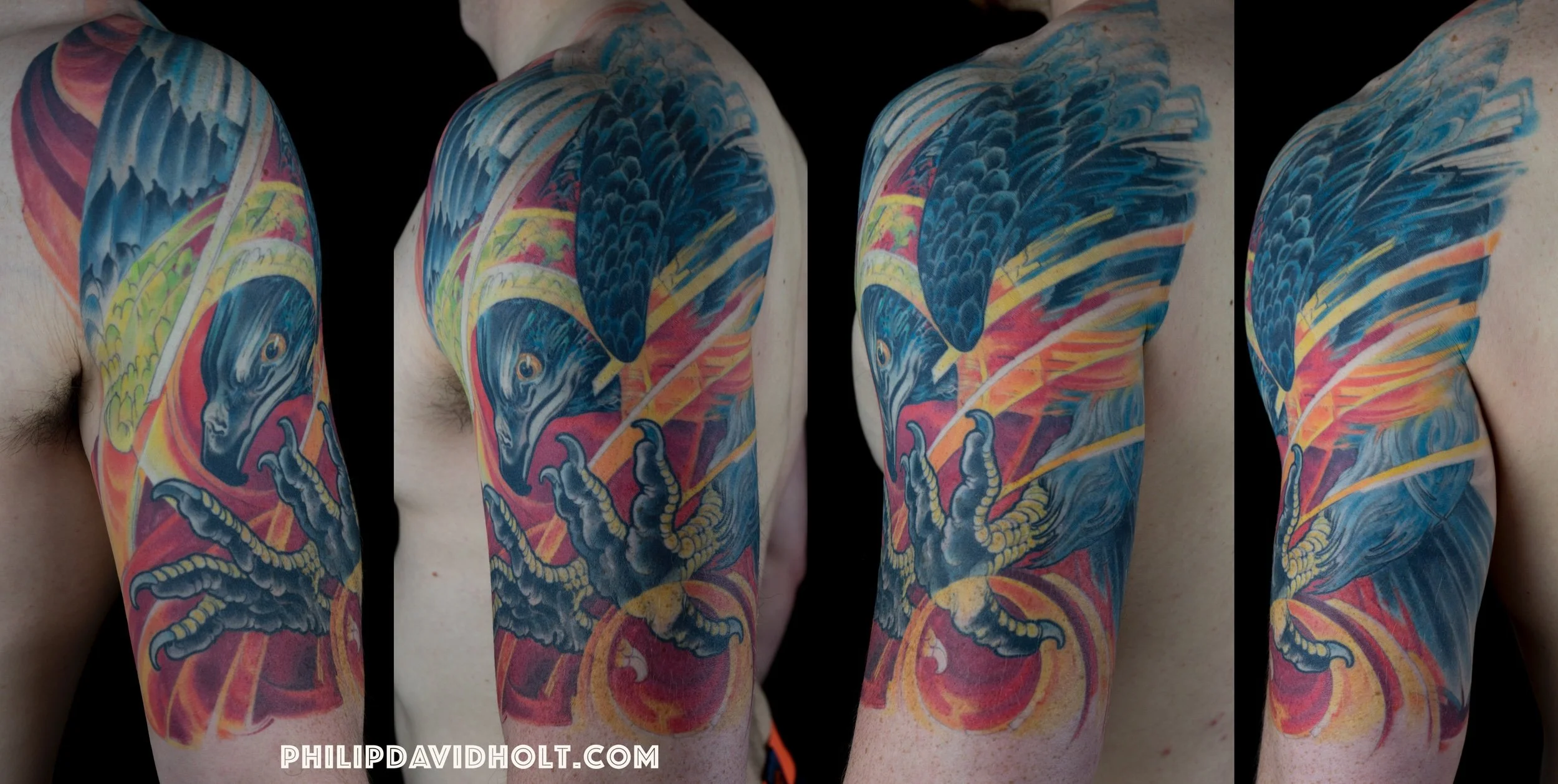 tampa florida hawk tattoos sleeve